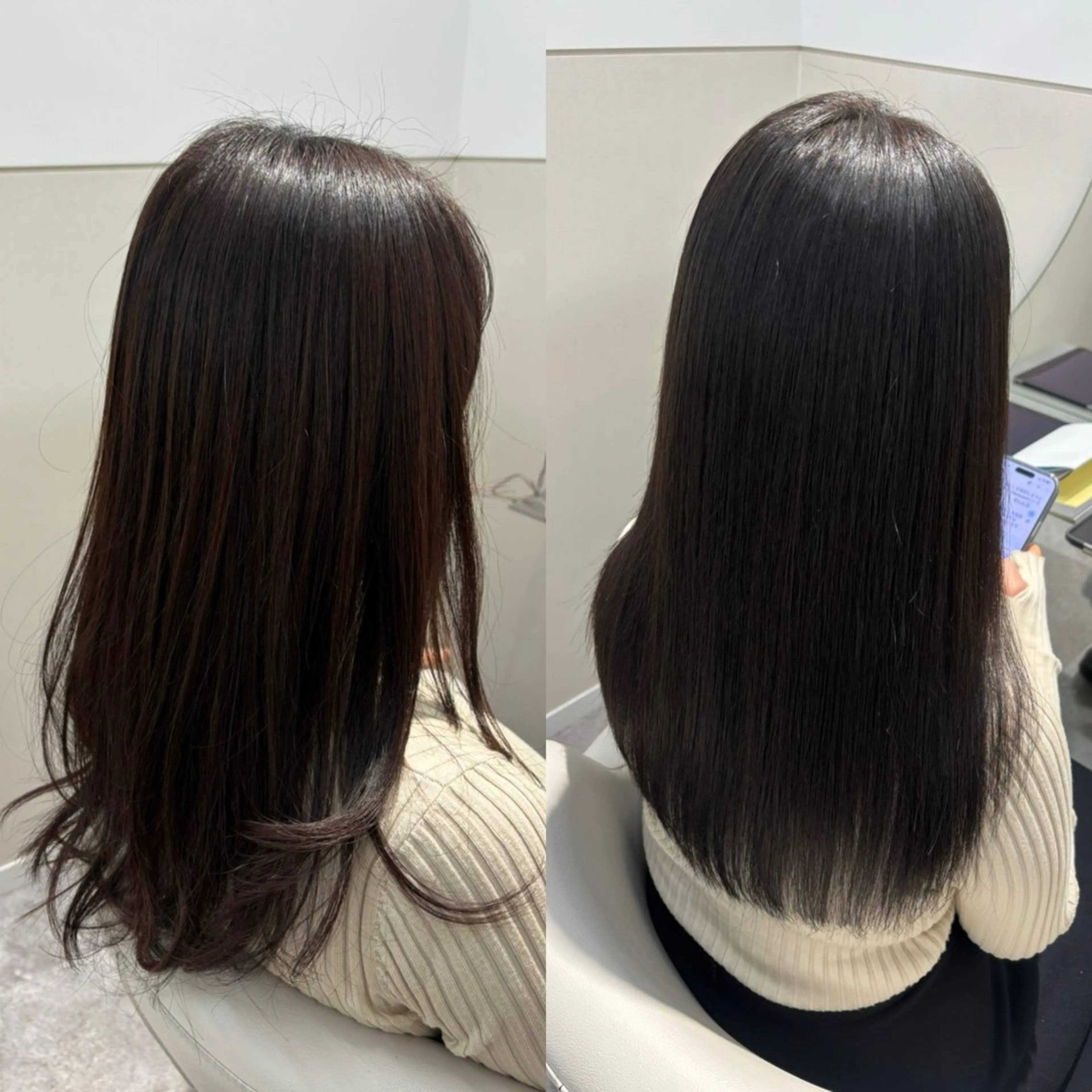 ロング 髪質改善 縮毛矯正 SALOWIN  表参道suite所属・✨コテ巻きパーマ特化 石倉 レオ✨のヘアスタイル