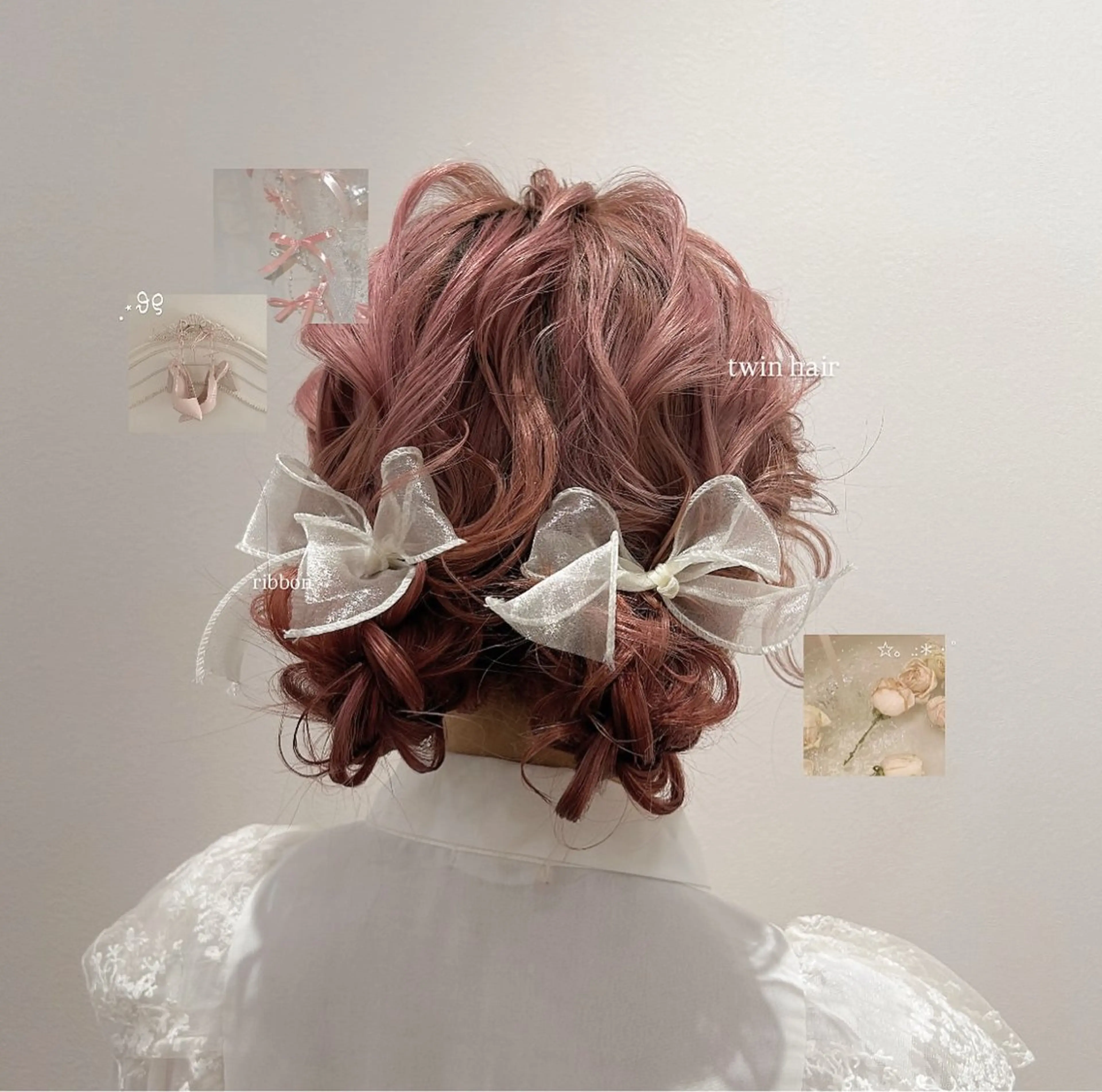 ヘアアレンジ ヘアセット アレンジカラー モデル🎀yuuiのヘアスタイル