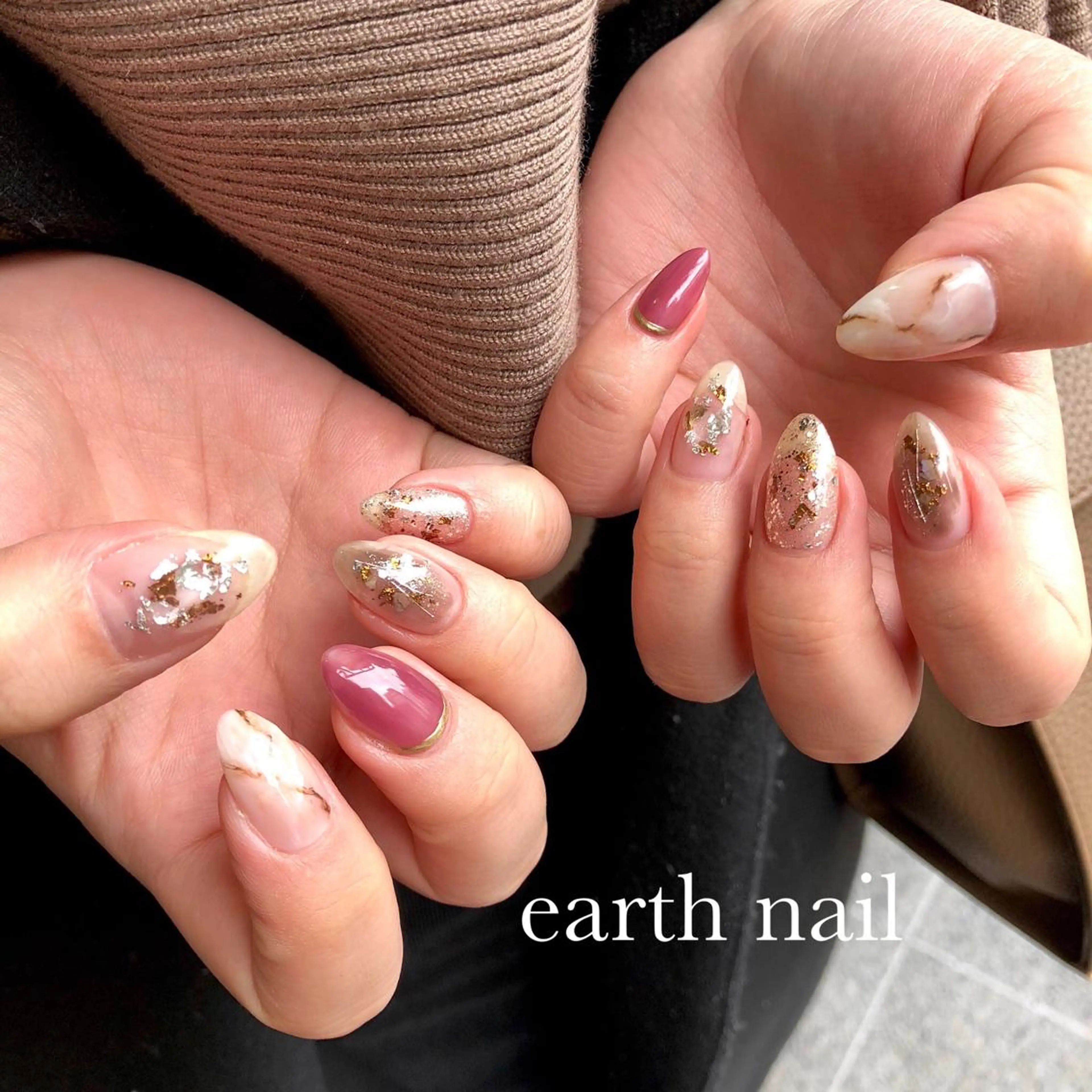 ネイル クリアネイル ニュアンスネイル ハンドネイル 🧁🥕 asukaのネイルデザイン