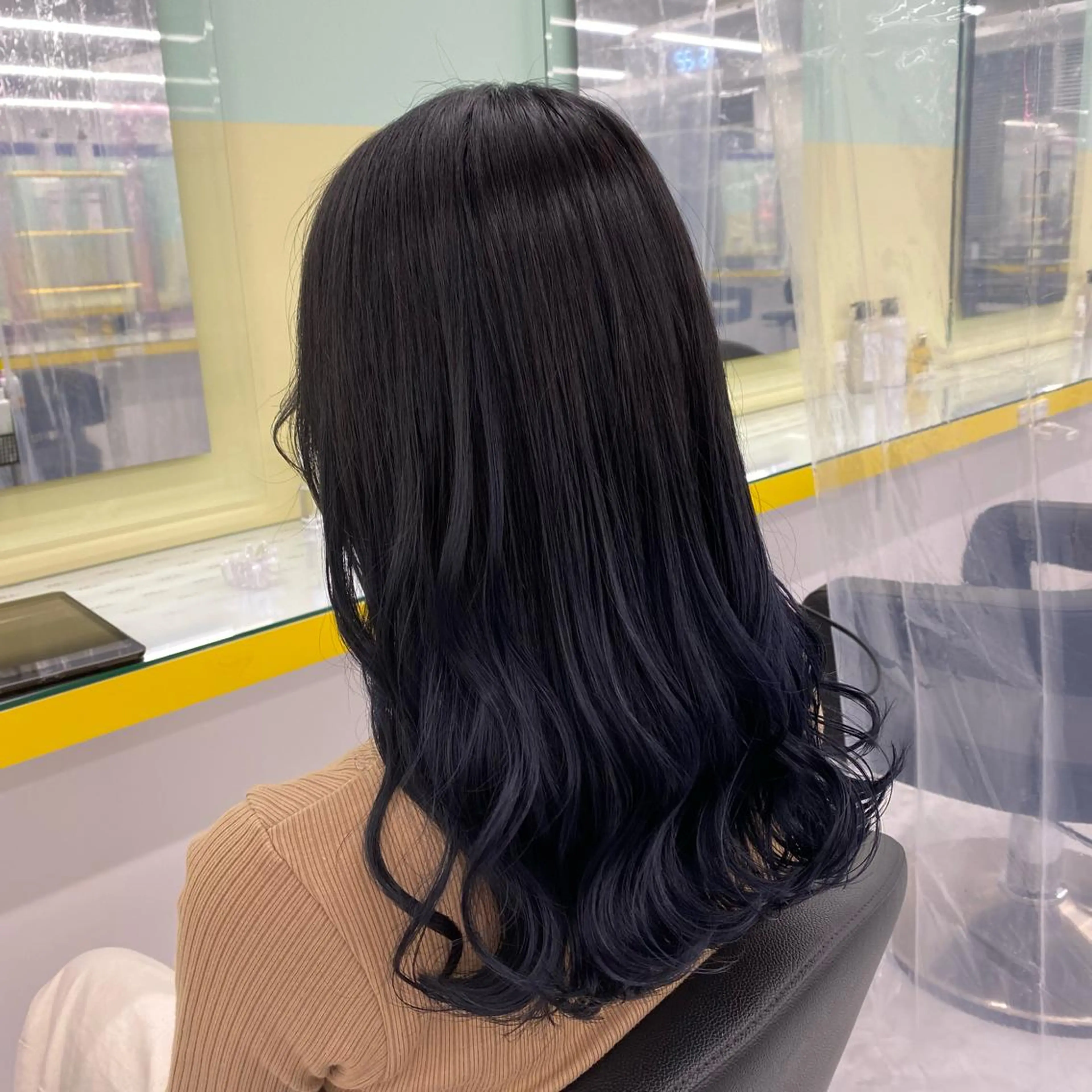 セミロング カラー ヘアアレンジ ヘアカラー トリートメント GOTODAY shair salon 横浜mare店所属・透明感抜群カラー mai🍑♡のヘアスタイル