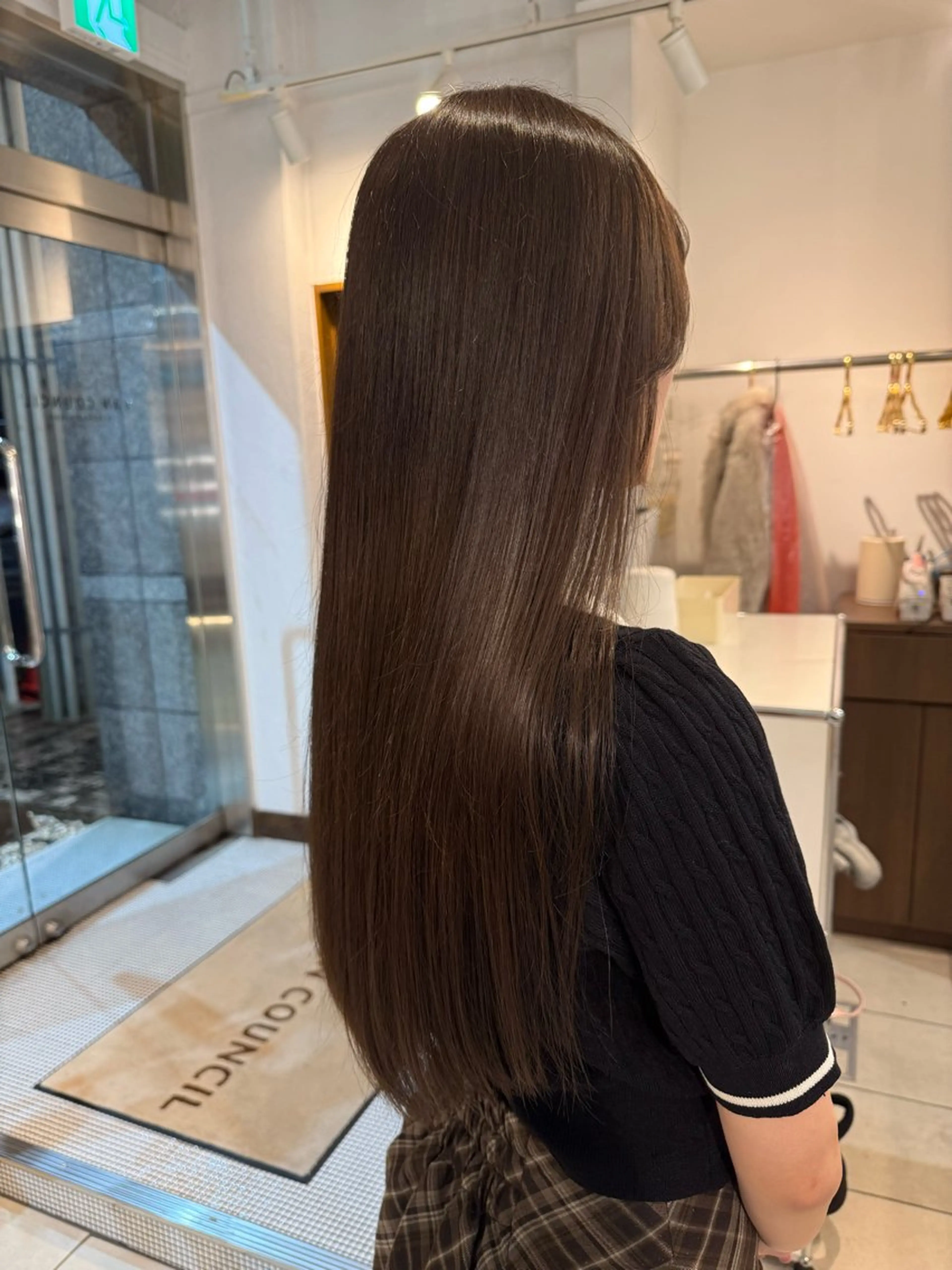 ロング 髪質改善 トリートメント VanCouncil 千種所属・大竹 穂香のヘアスタイル