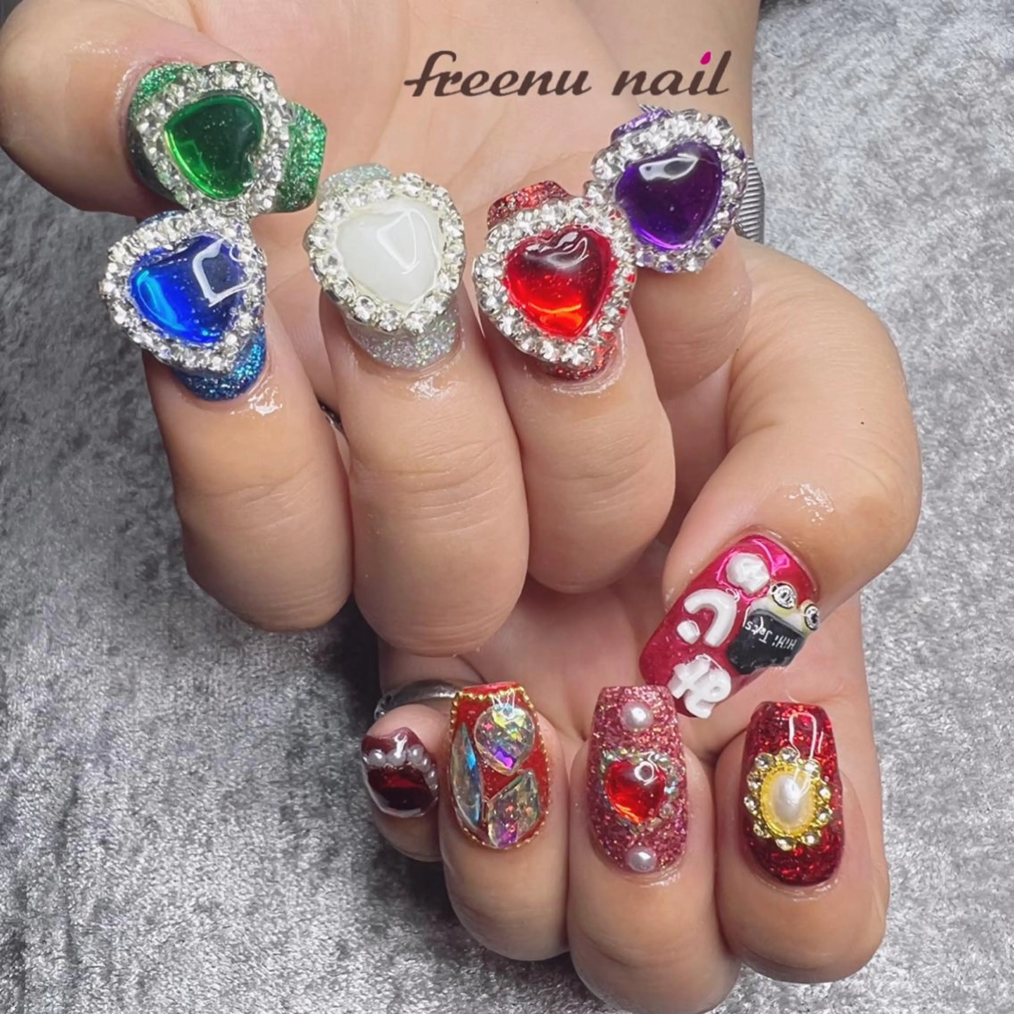 ネイル 持ち込み ハンドネイル freenu nail【24H】のネイルデザイン