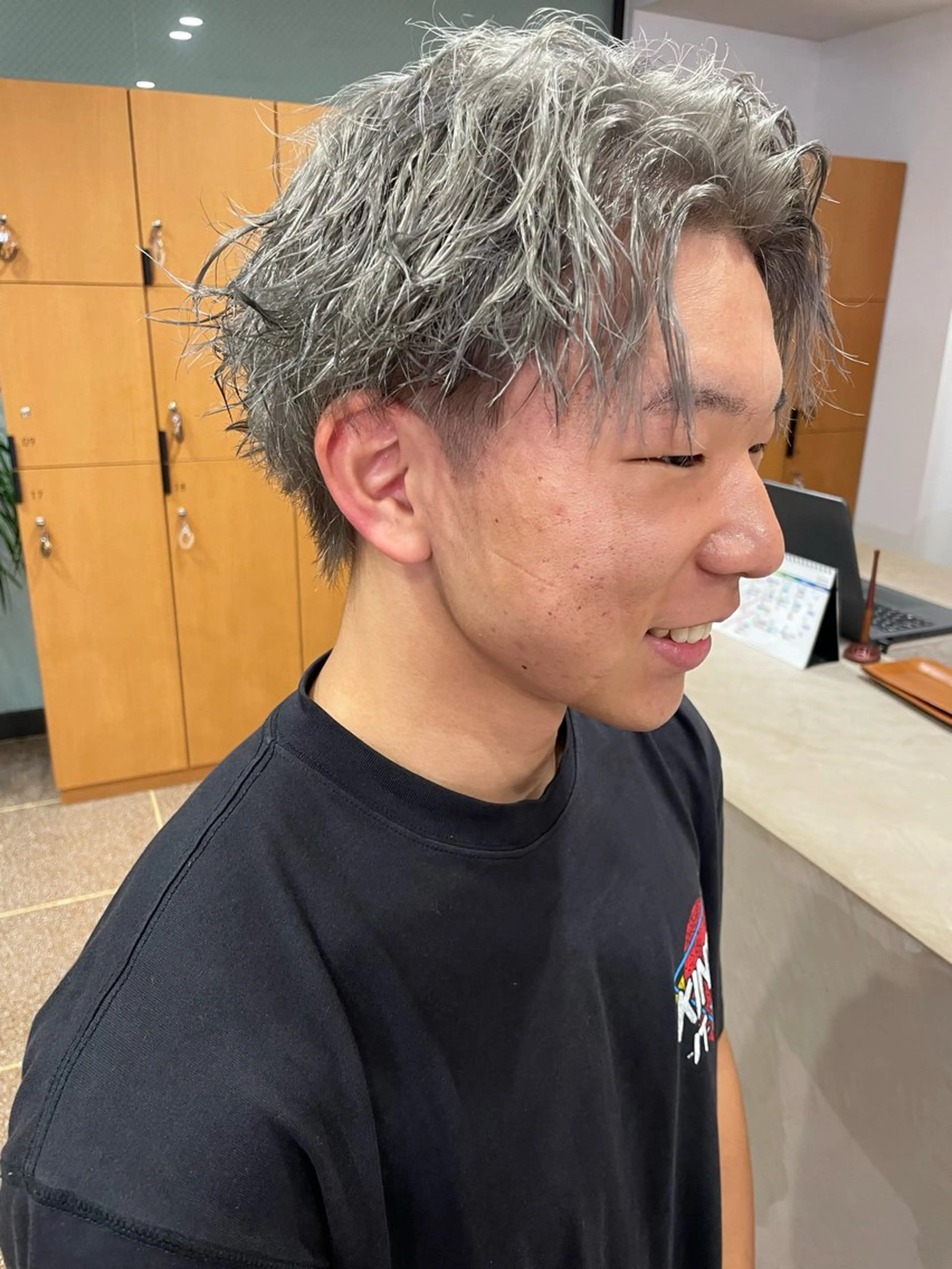 メンズ ショートボブ /綾華のヘアスタイル