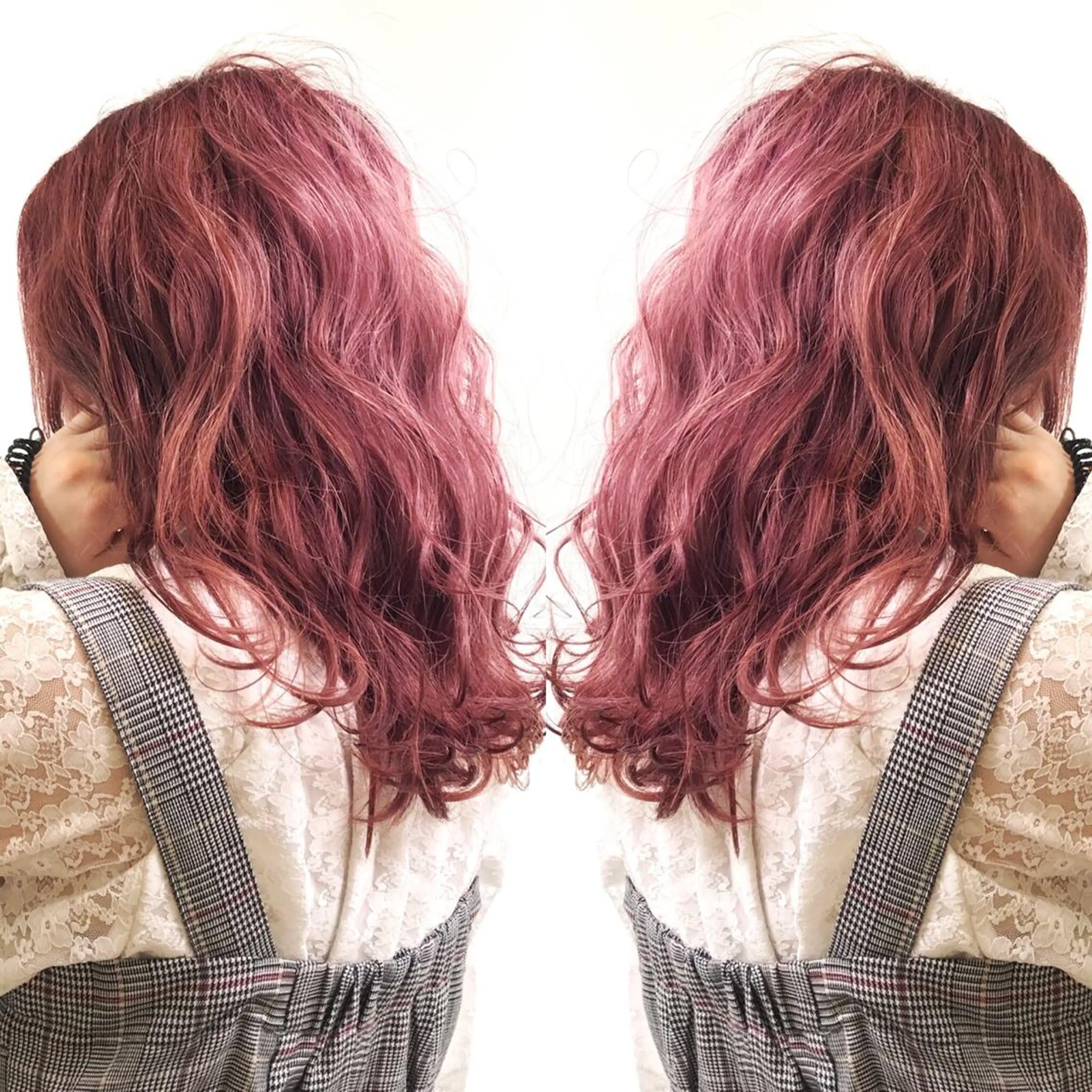 セミロング カラー カット ヘアカラー トリートメント エリア人気No.1 美容室Ash西船橋のヘアスタイル