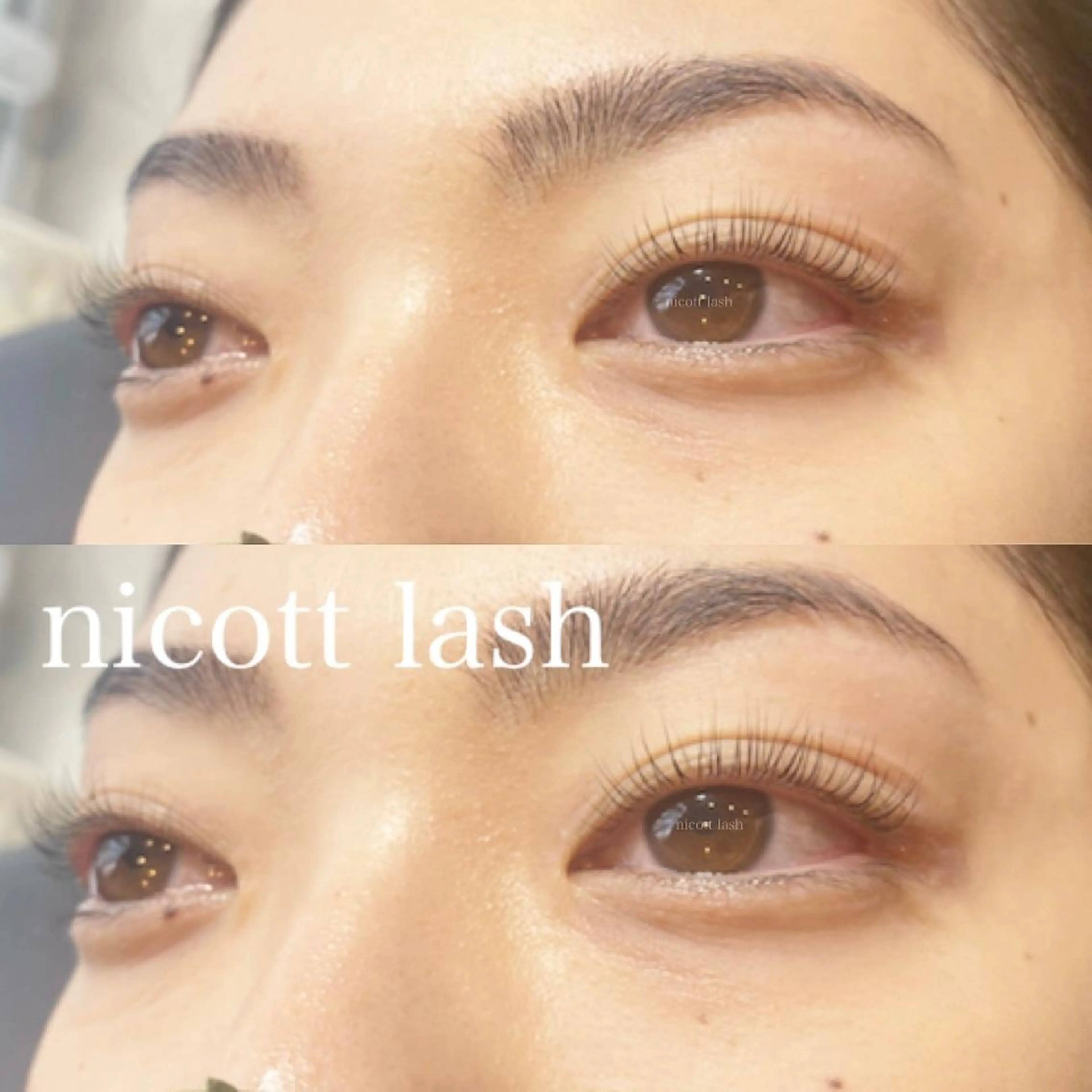 マツエク・マツパ nicott 松本のマツエク・マツパデザイン