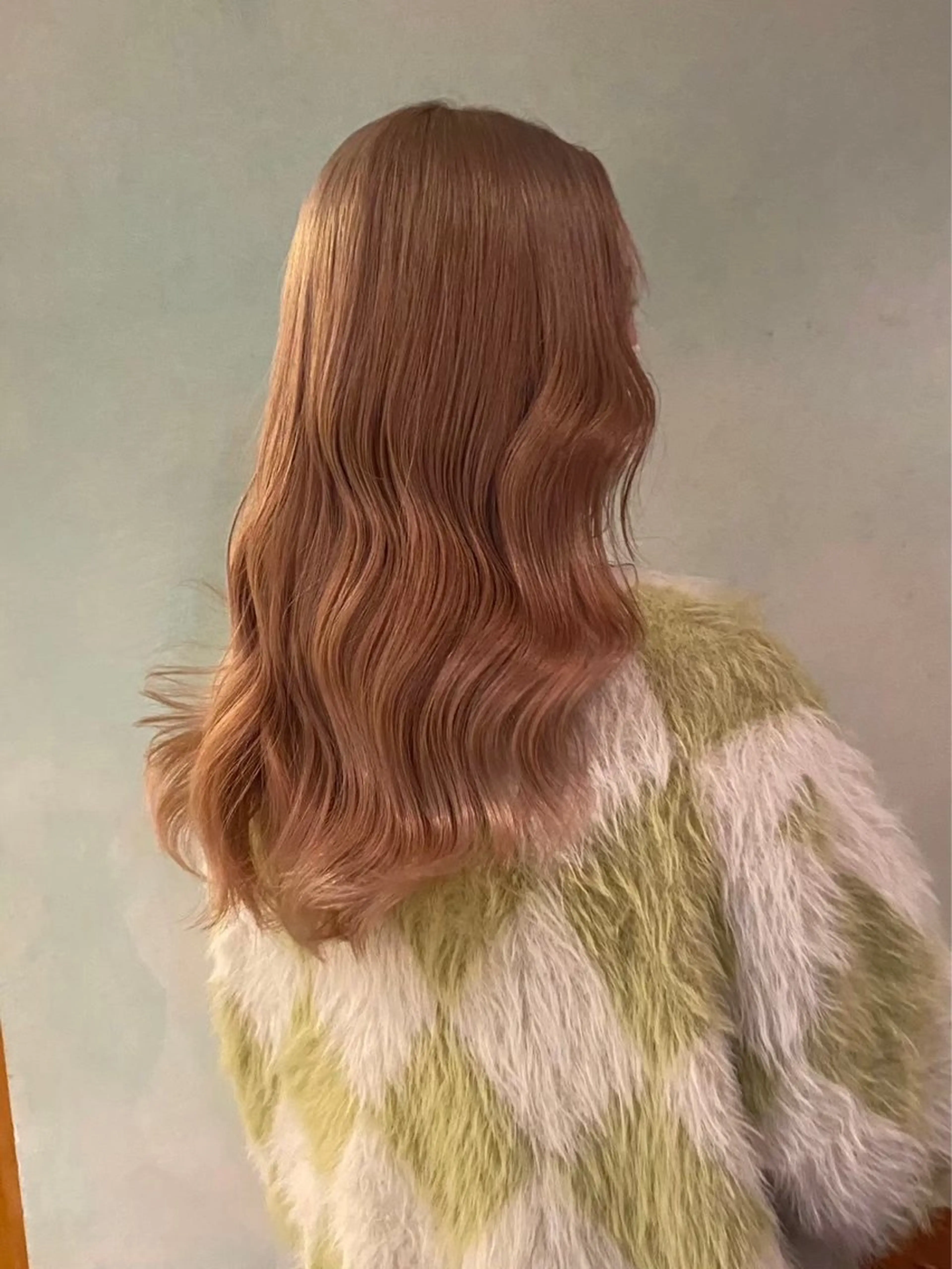 カラー オレンジ Riko/ ブリーチモデル募集中のヘアスタイル