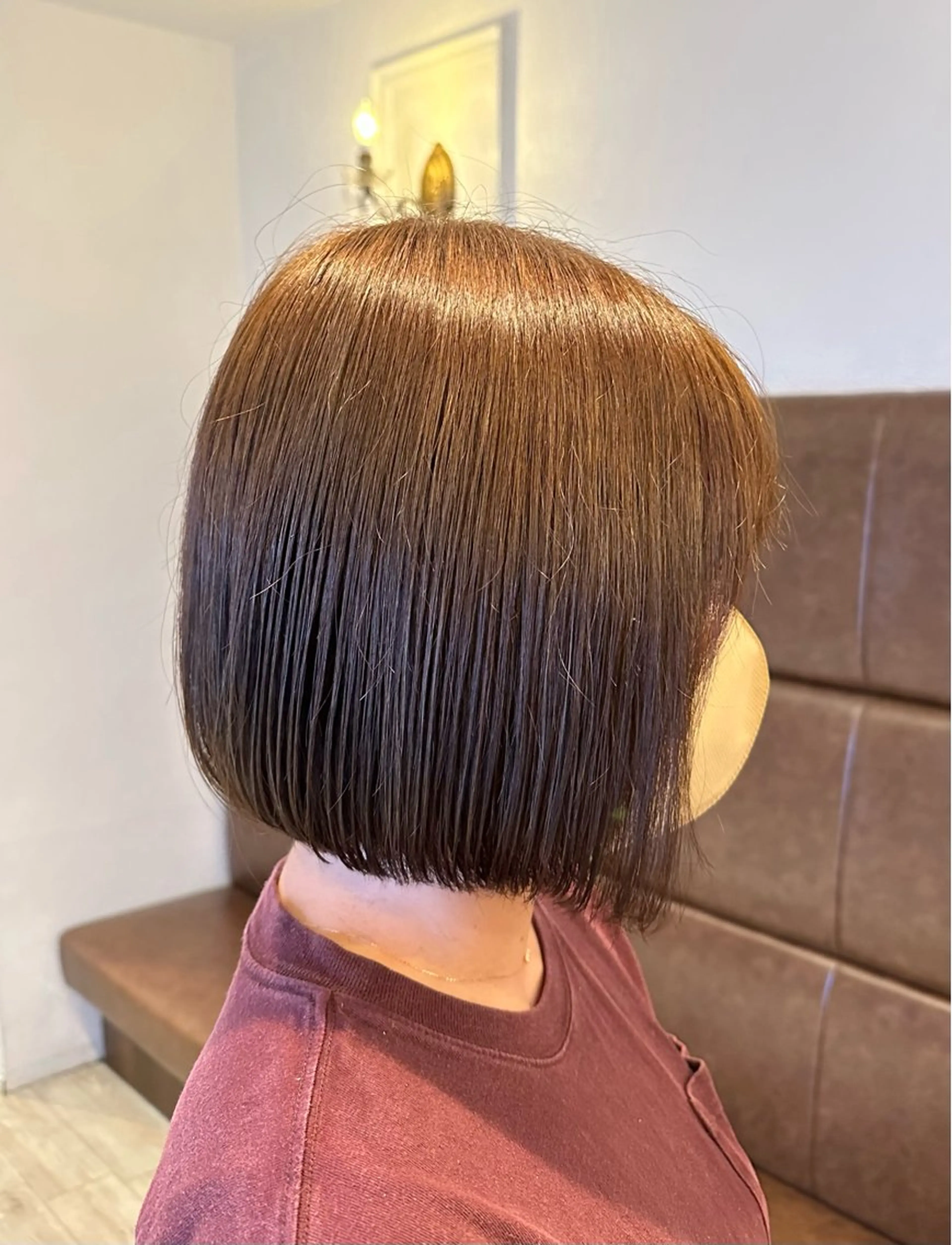 ショート カラー 🌟韓国風レイヤー 🌟さやかのヘアスタイル
