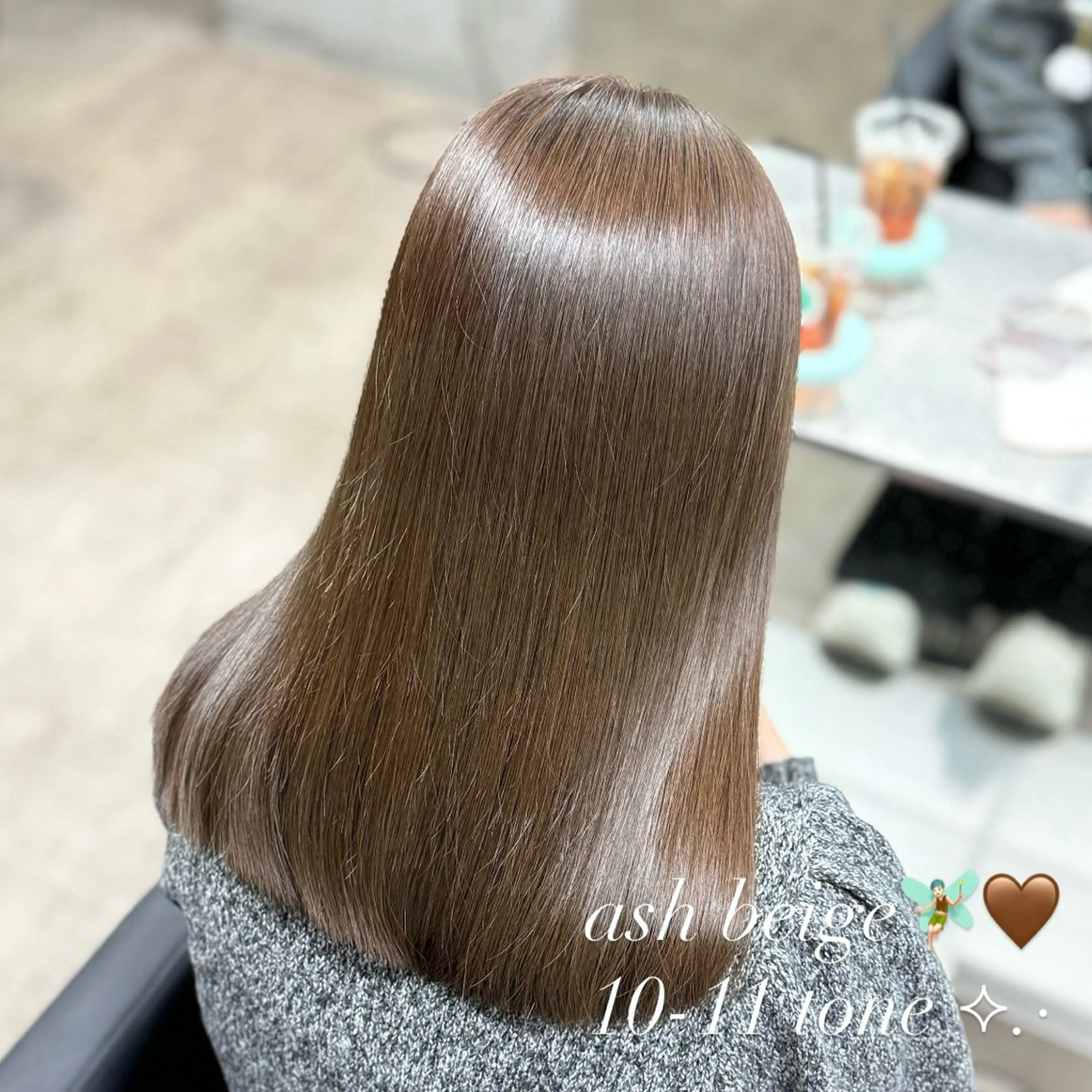 セミロング カラー miyu ✧のヘアスタイル