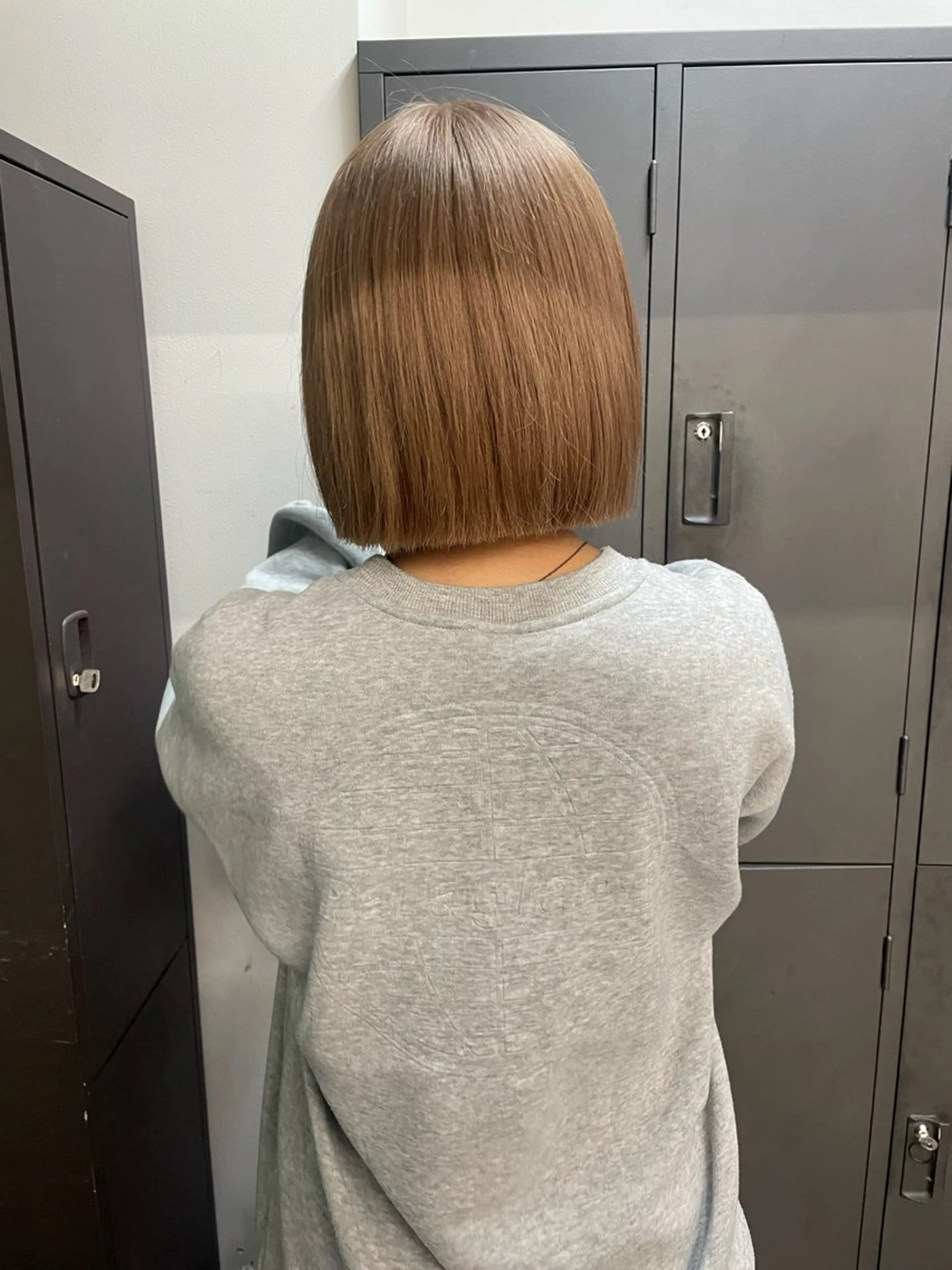 ショート カラー ヘアカラー トリートメント カットモデル/ ハイトーン/ゆうあのヘアスタイル