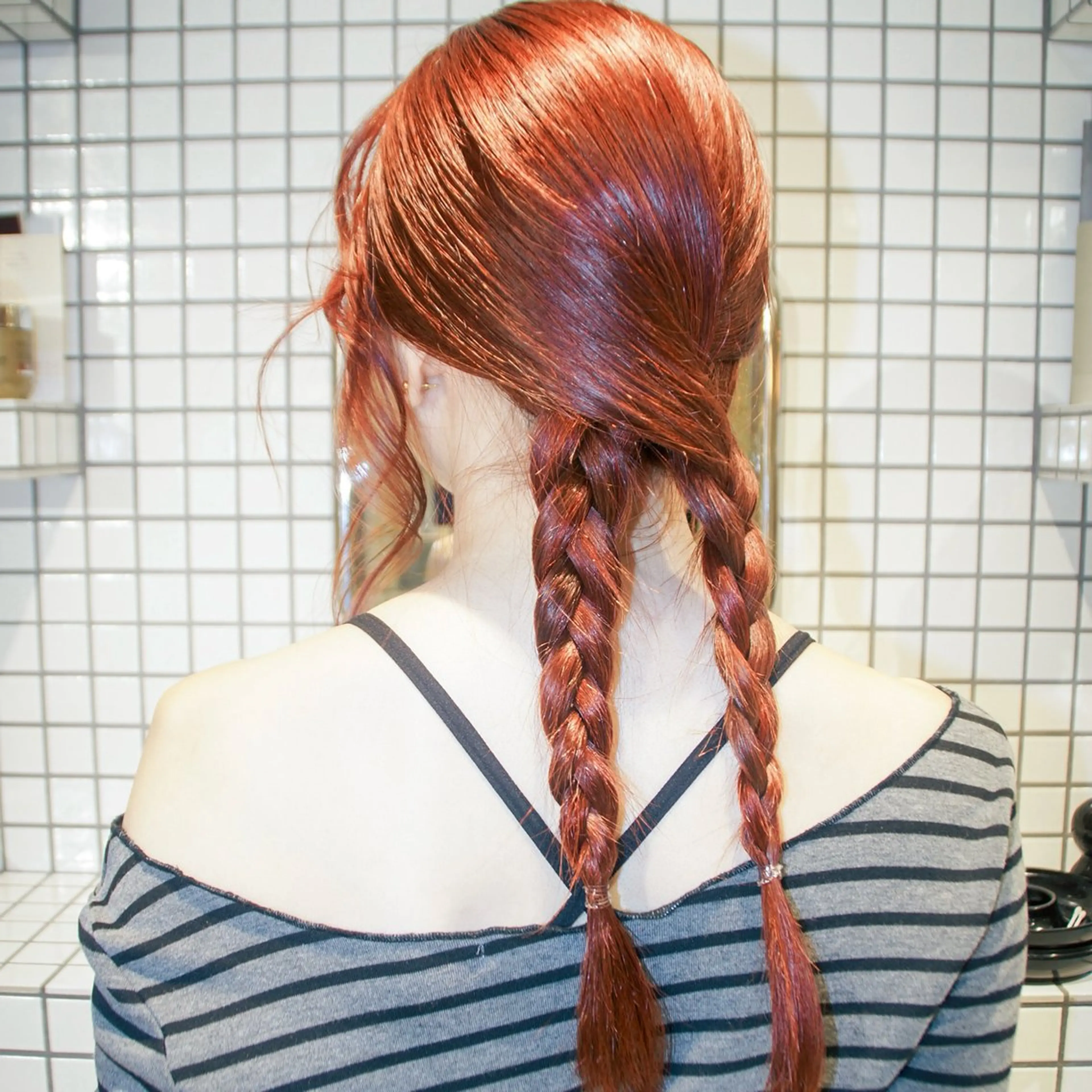 ロング カラー ☆RUO☆/ハイトー ンBob/デザインのヘアスタイル