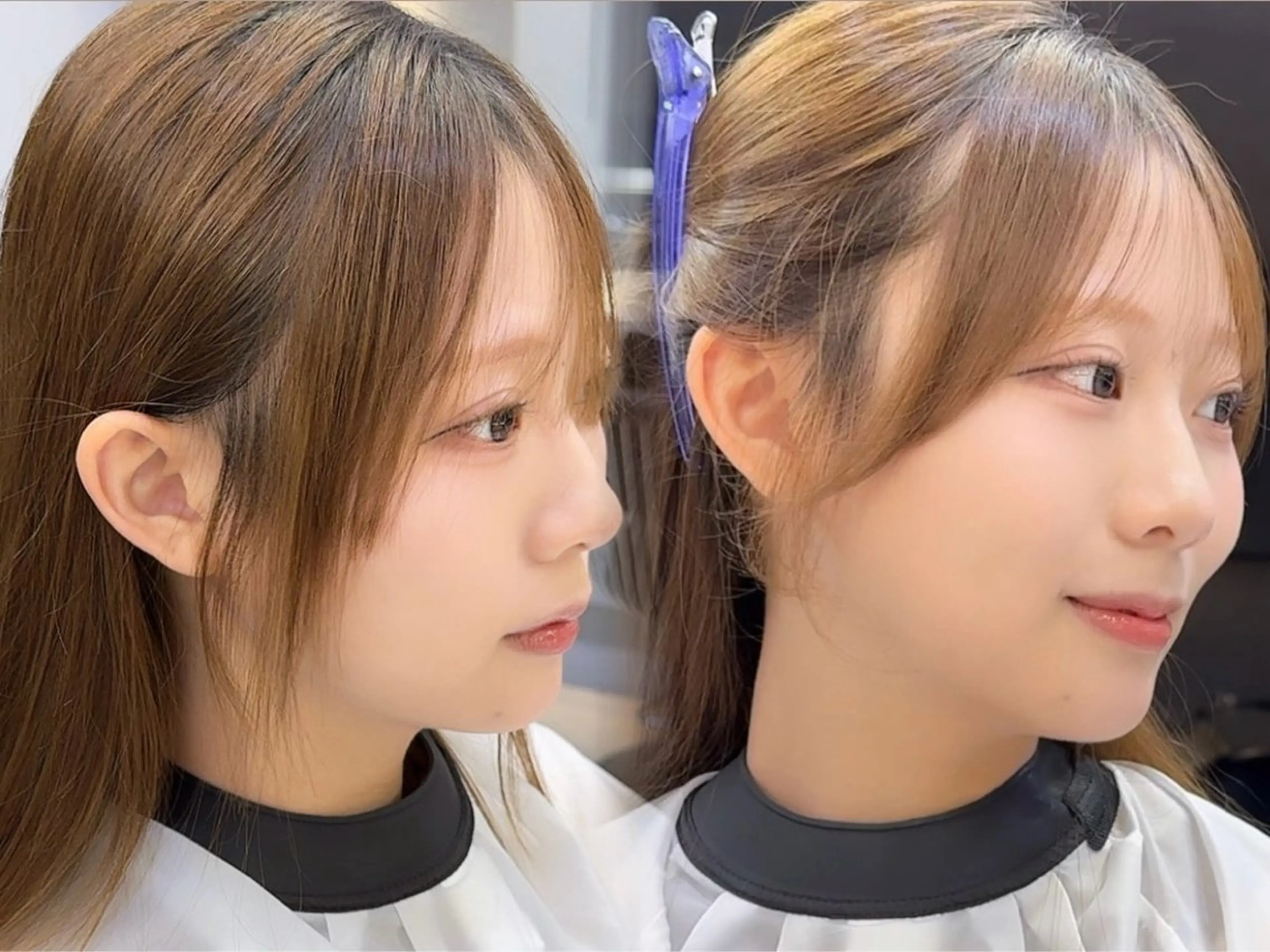 ミディアム レイヤーと顔まわり 大好き❣️関口拓馬のヘアスタイル