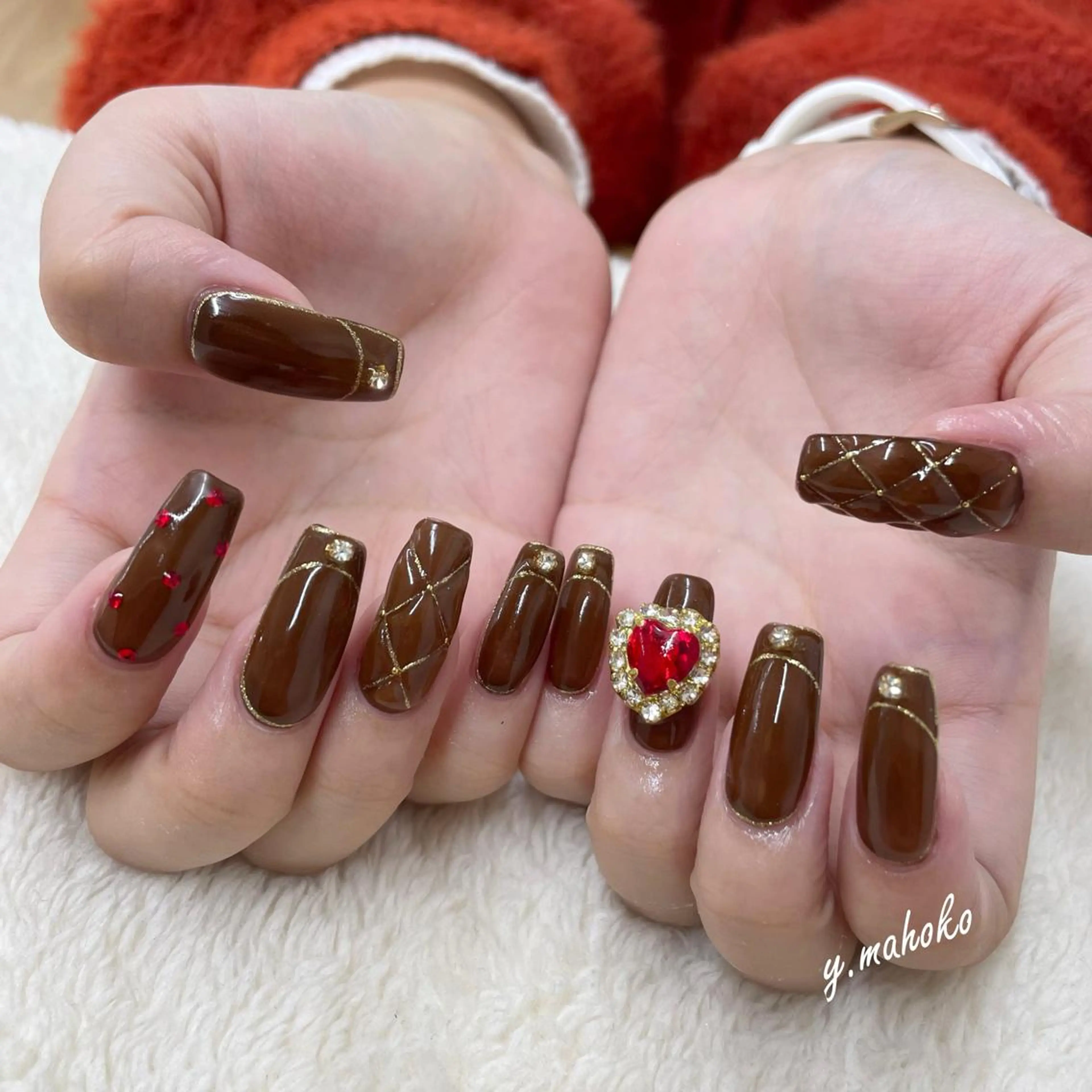 ネイル ハンドネイル She nail studio 原宿所属・y mahoのネイルデザイン
