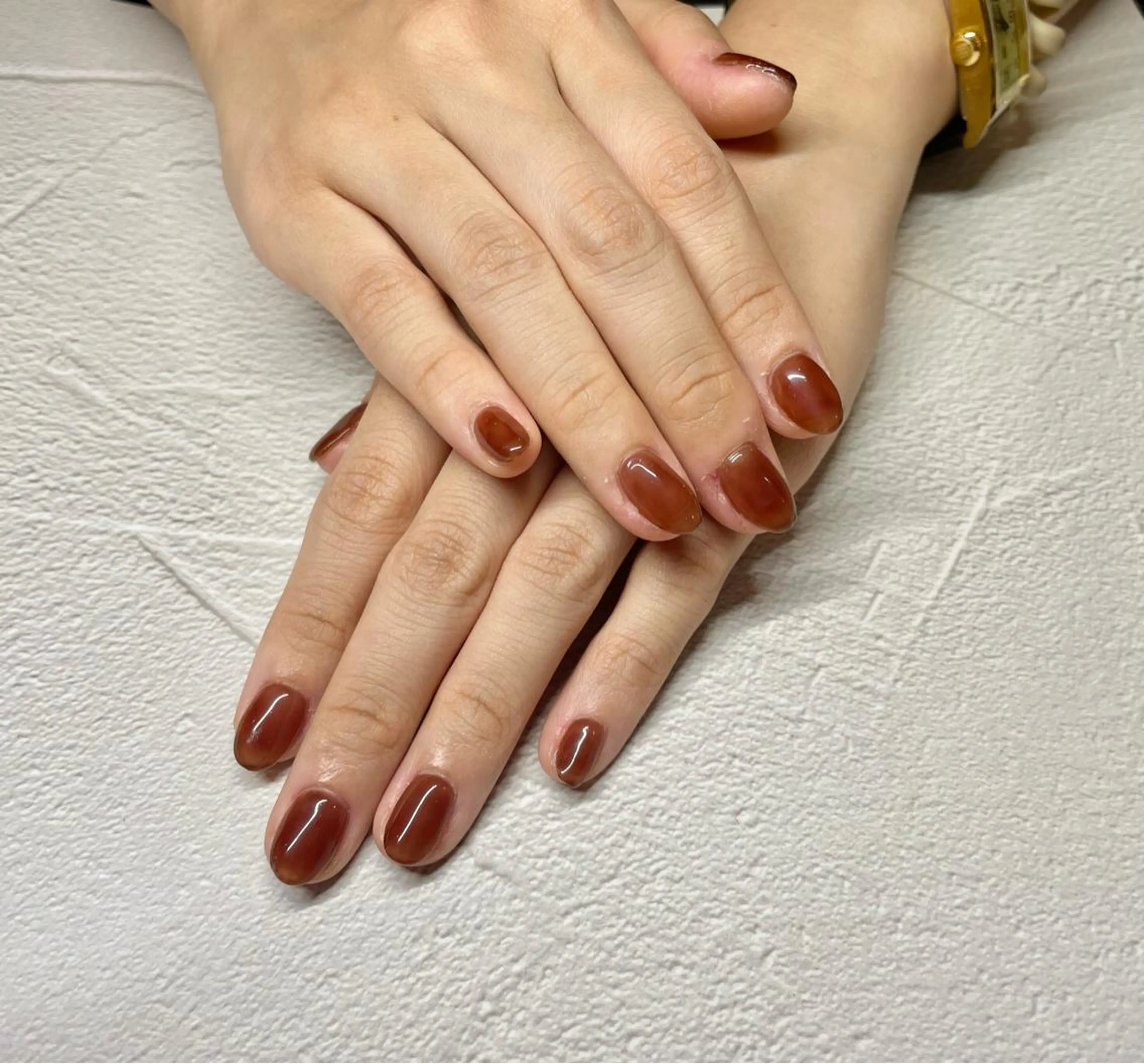 ネイル ブラウン YUZUME月島店所属・YUZUME 月島店のネイルデザイン