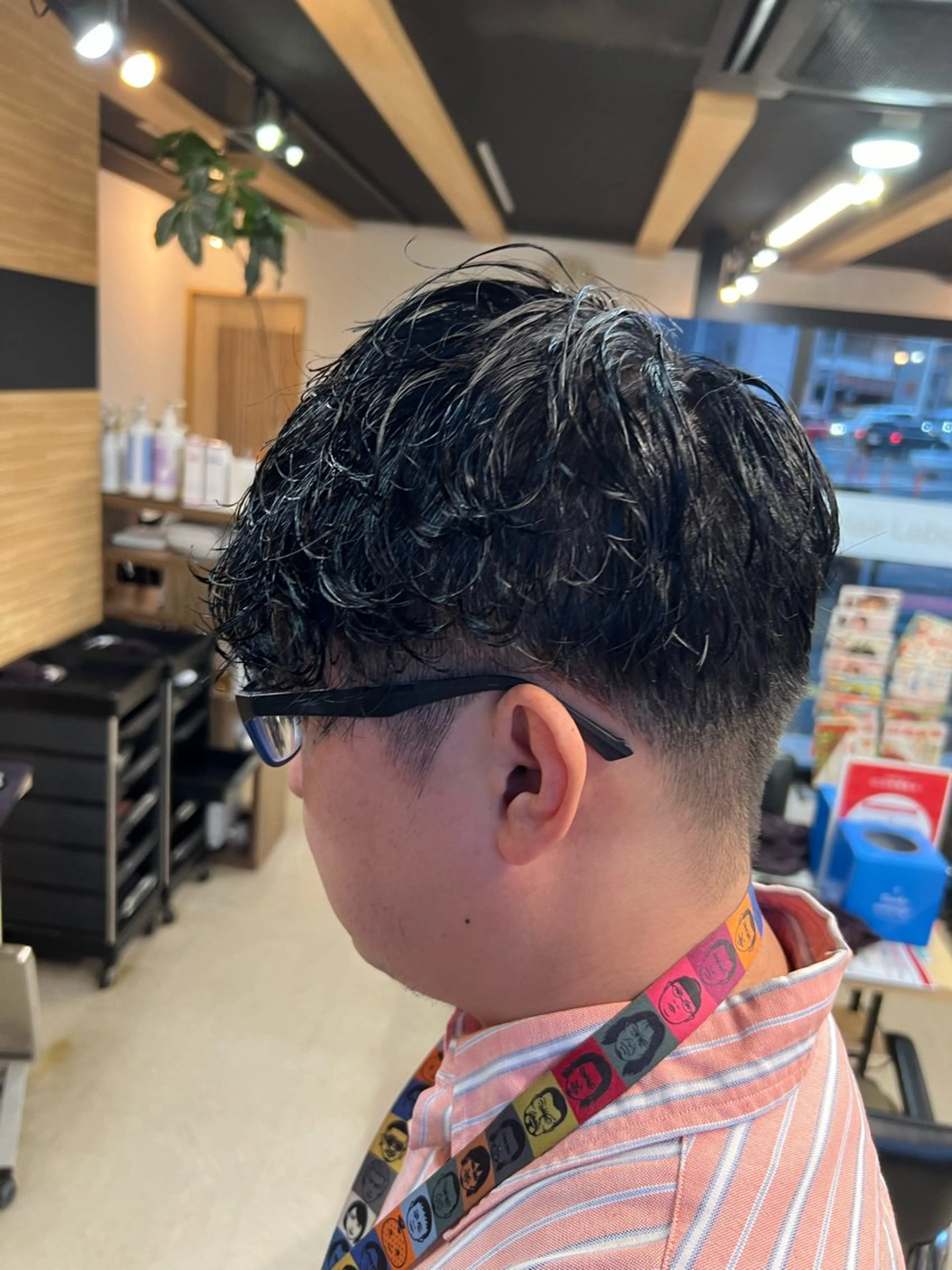 ショート 古川 イノアカラー 京汰 六本松のヘアスタイル