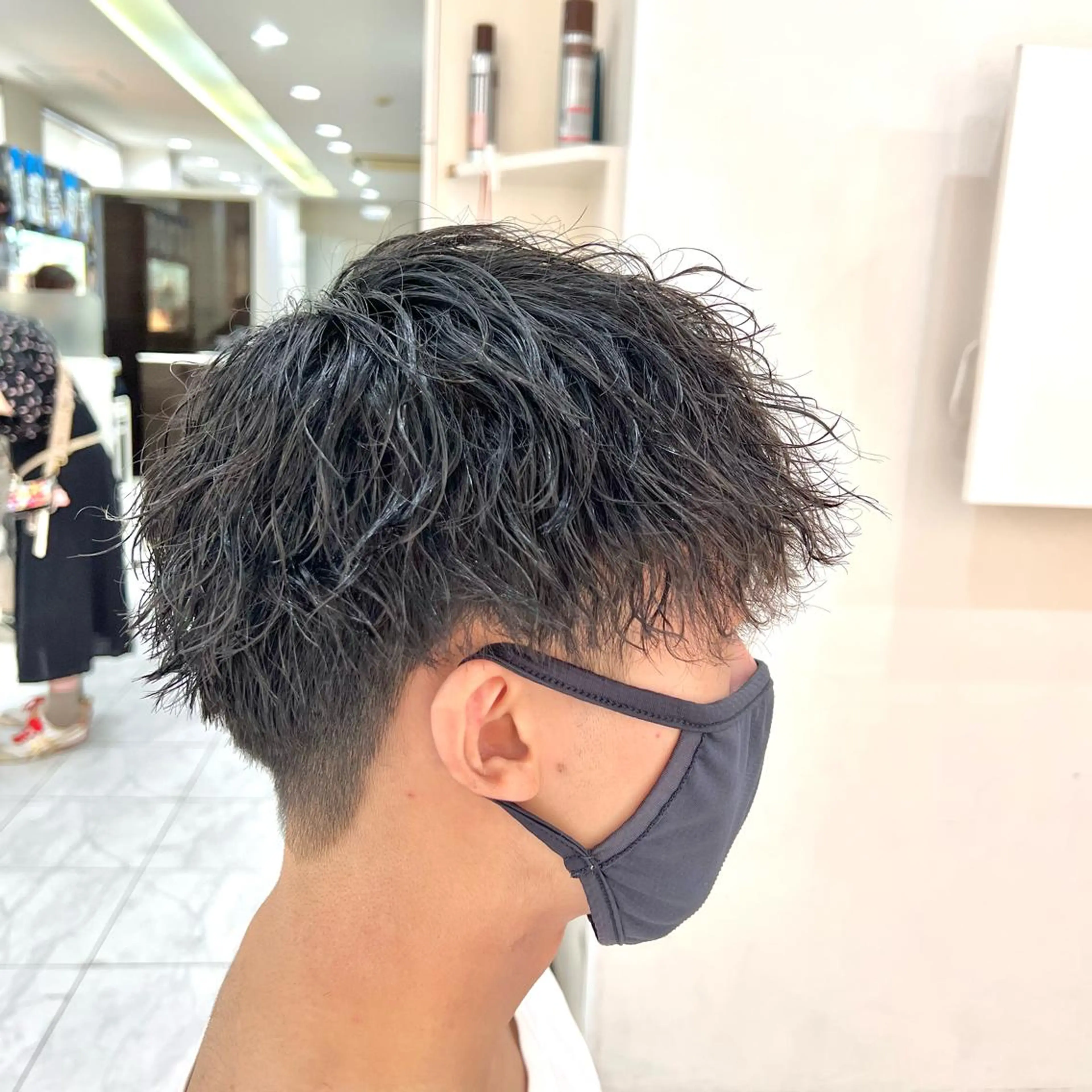 パーマ メンズ アグヘアーシータ所属・🤩メンズカット/ パーマ山本🤩のヘアスタイル