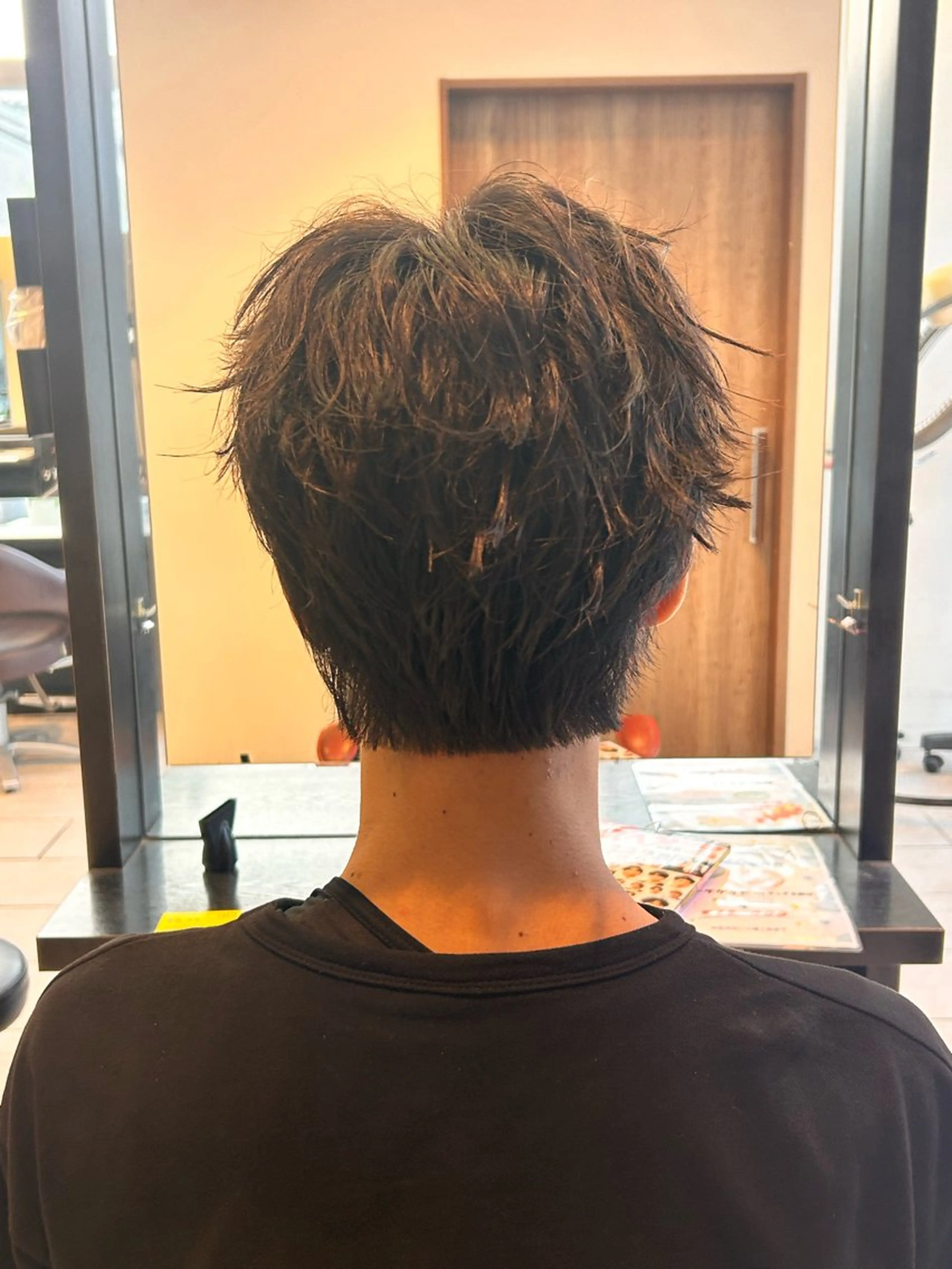 ショート メンズ ヘアセット EARTH大宮宮原店所属・🔥メンズ特化🔥 rikuのヘアスタイル