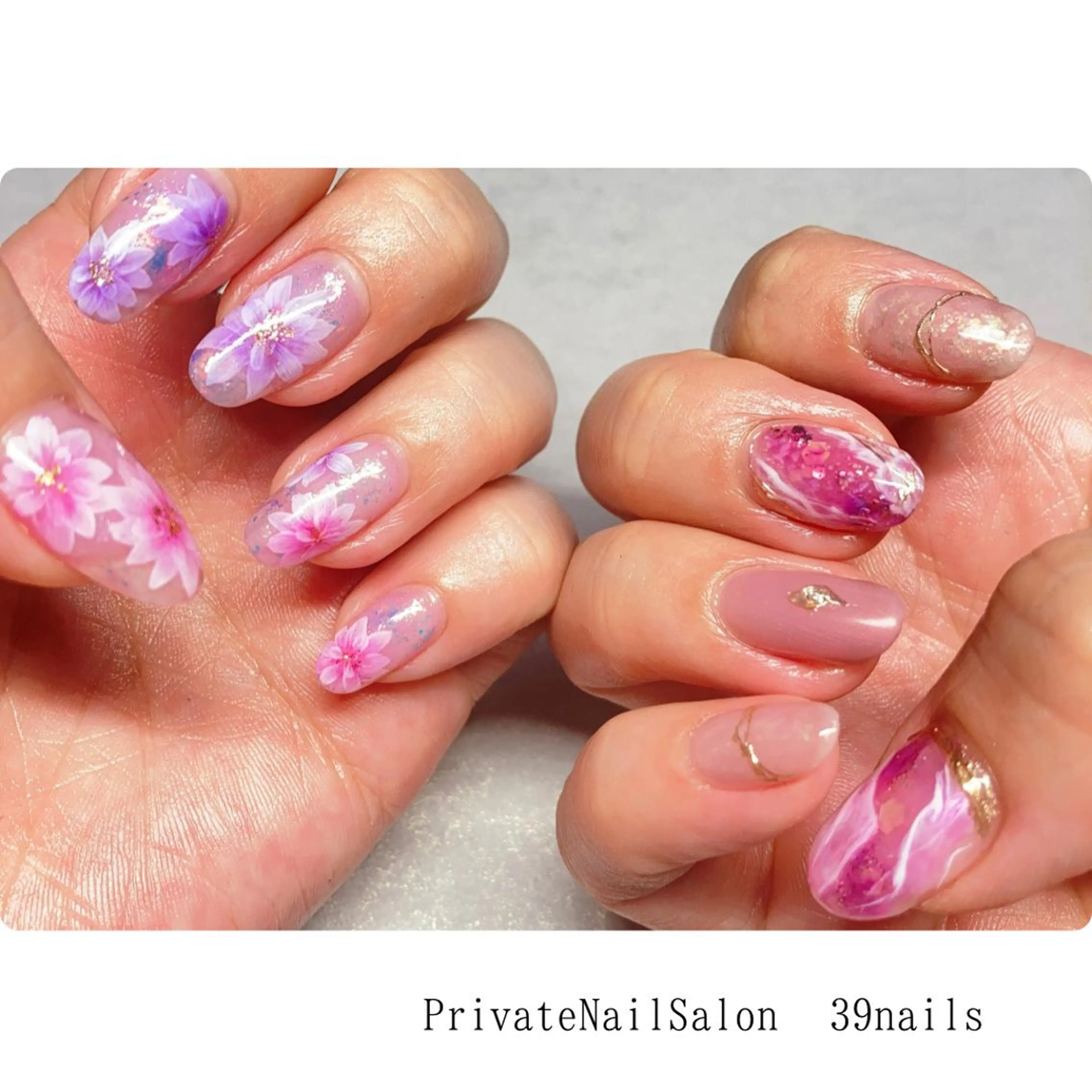 ネイル 39-nails EharaMikuのネイルデザイン