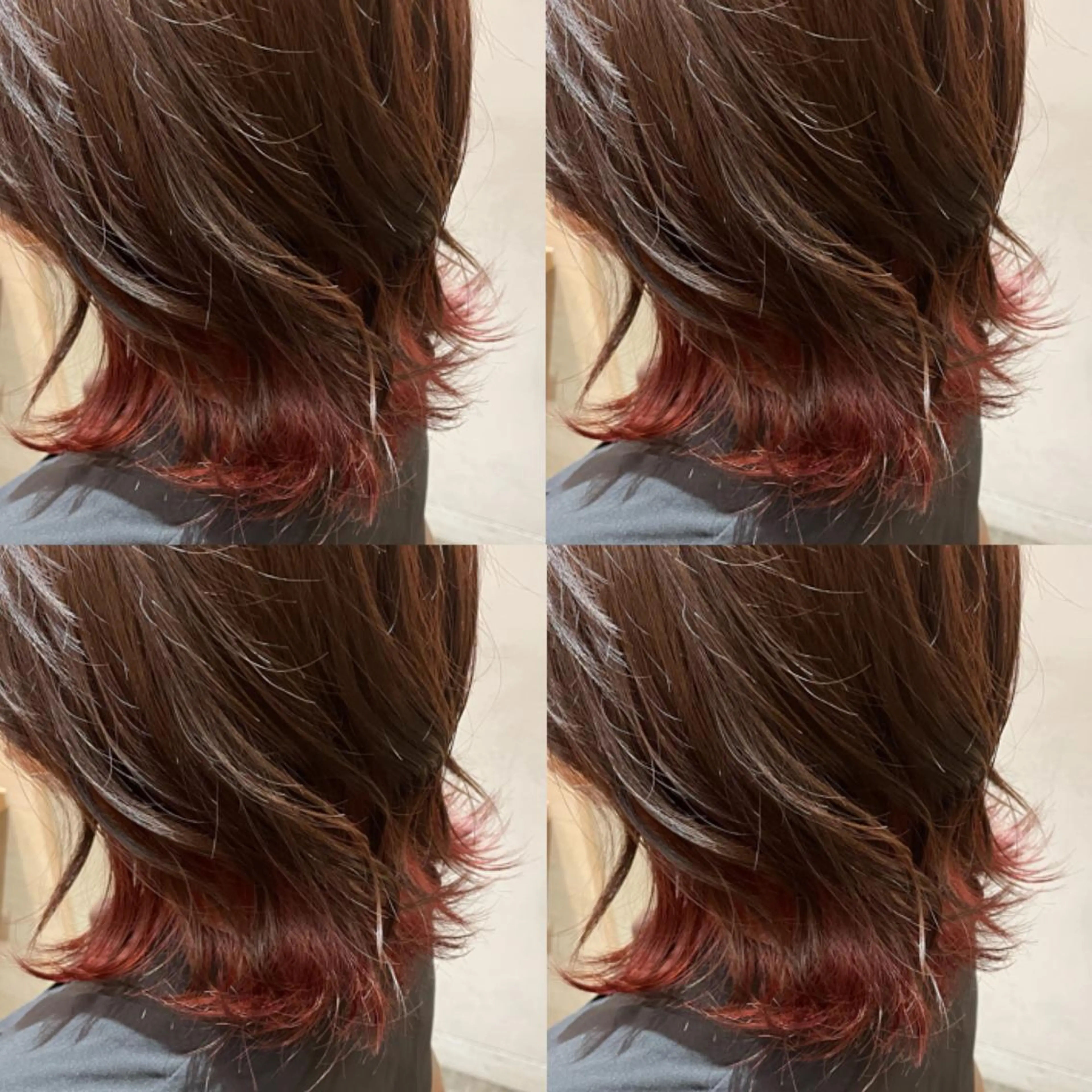 ミディアム カラー 艶カラー🦋髪質改善 🫧MINAMIのヘアスタイル