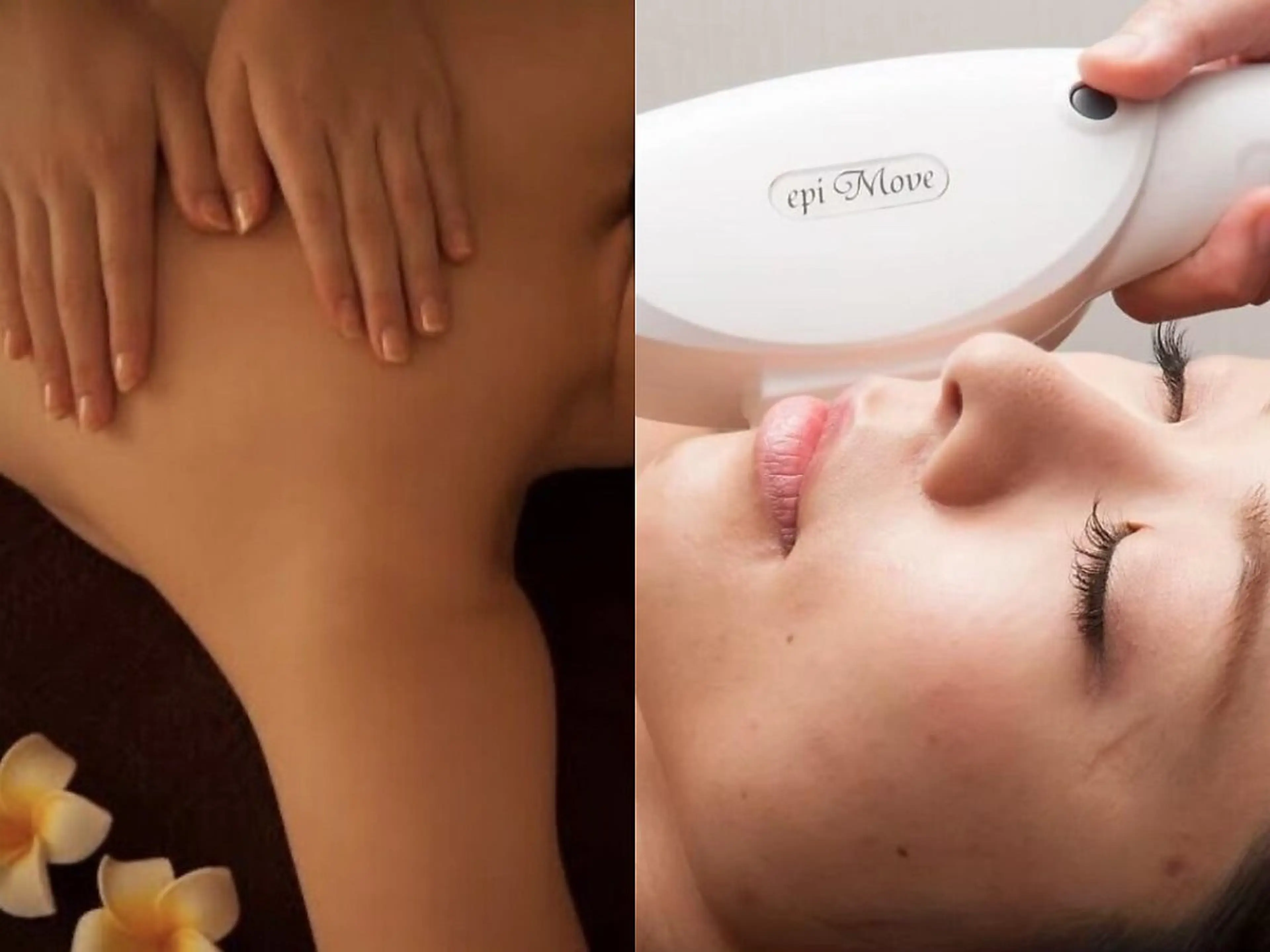 全身+小顔+ヘッド+毛穴+パック+光フェイシャルor顔脱毛リンパマッサージ180分[タイ古式要素あり] ¥24,000の写真