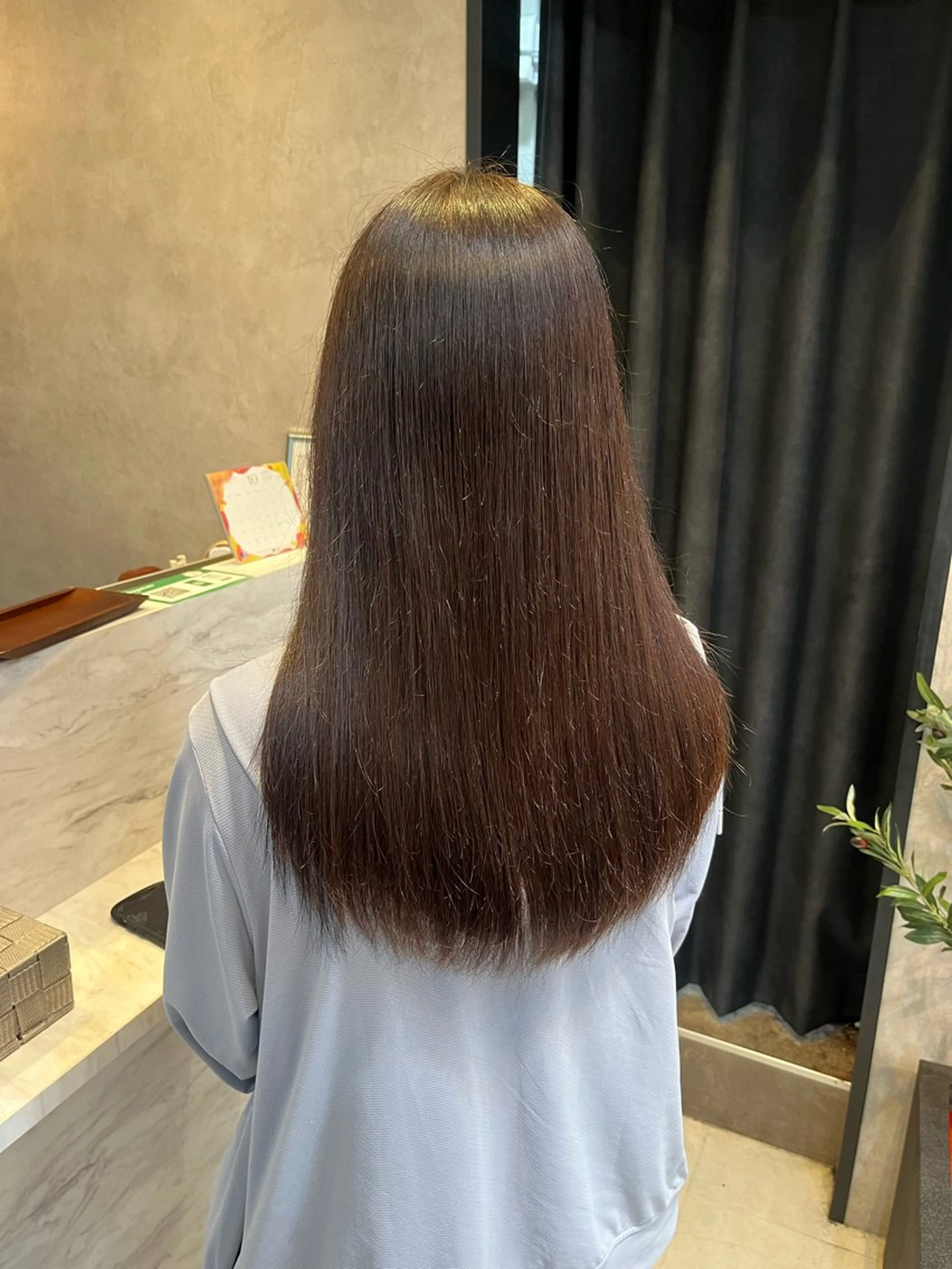 ロング カット ヘアカラー トリートメント 森本峻介 ボブ/透明感カラーのヘアスタイル