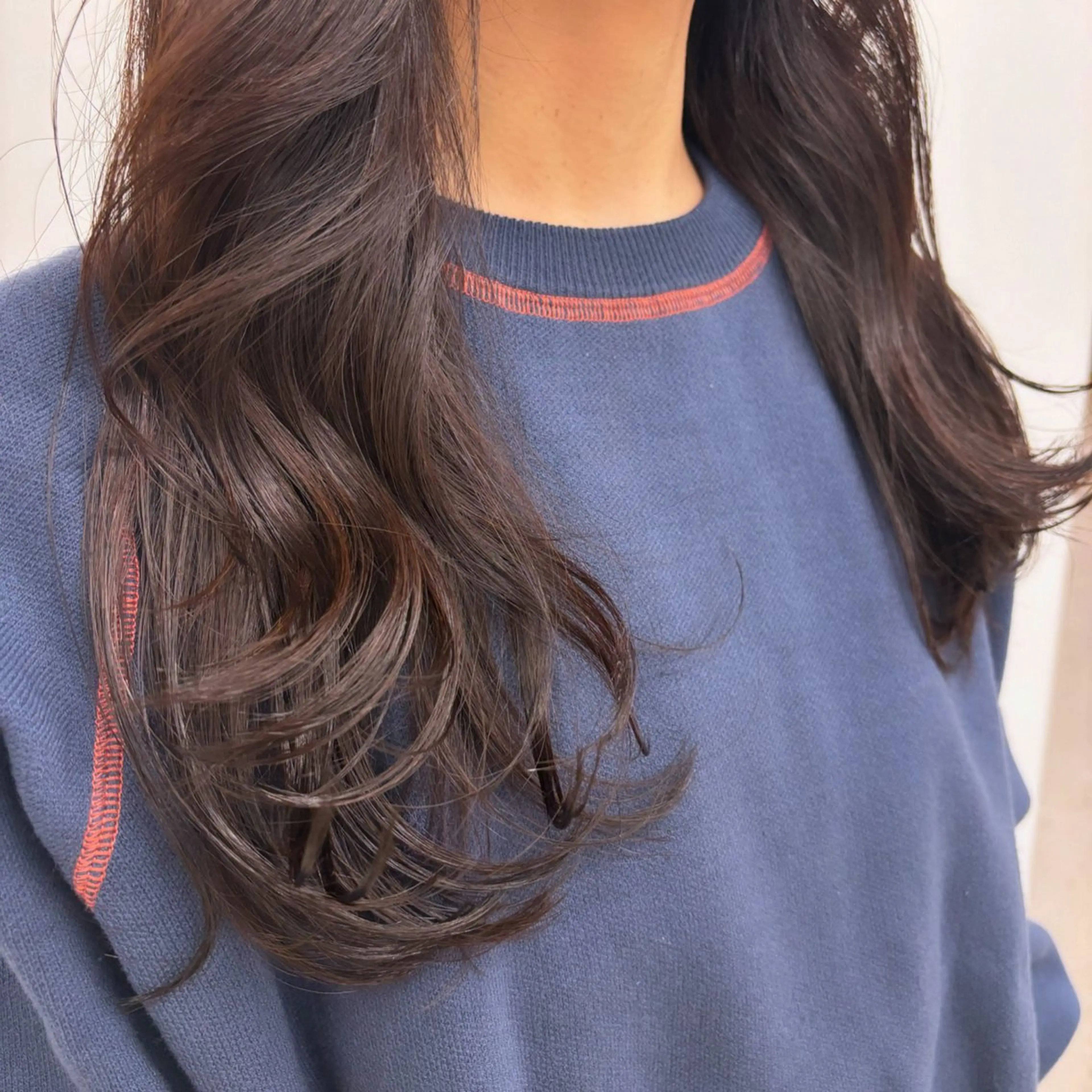 ロング カラー カット ヘアカラー トリートメント 🫧似合わせヘア🫧 天王寺．阿倍野🌈のヘアスタイル