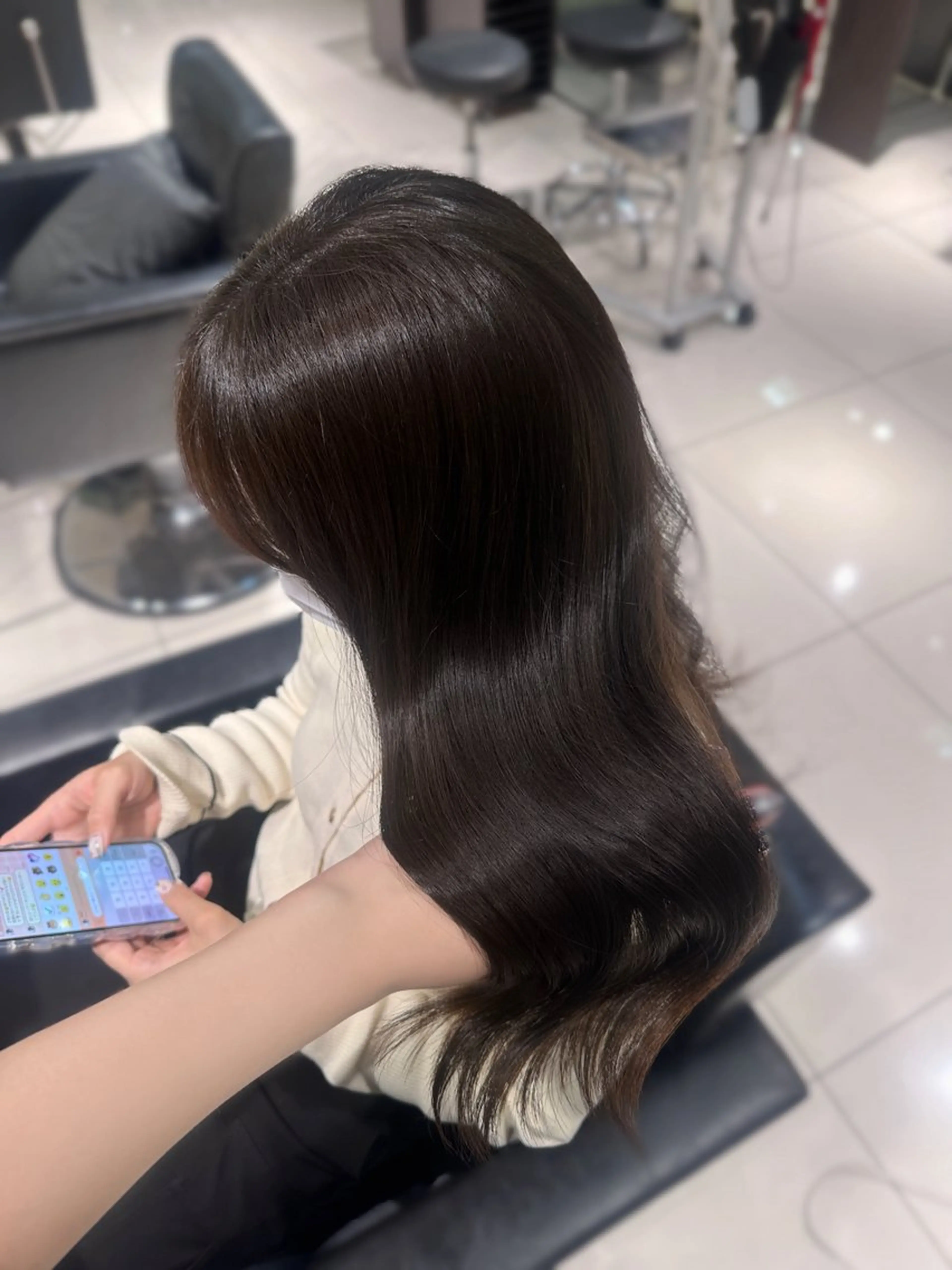 ロング カラー 韓国系艶髪🎀 miyuuのヘアスタイル