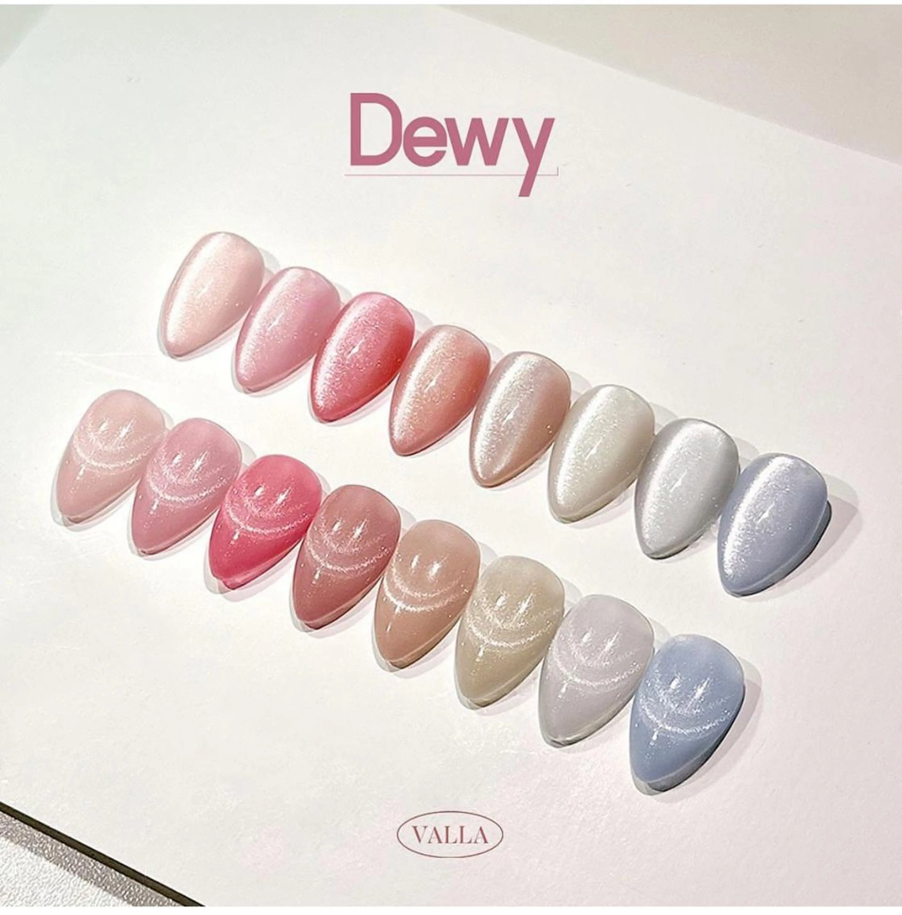 💎人気色❣️うる艶💅✨【オフなし】マグネットネイル　ワンカラーの写真
