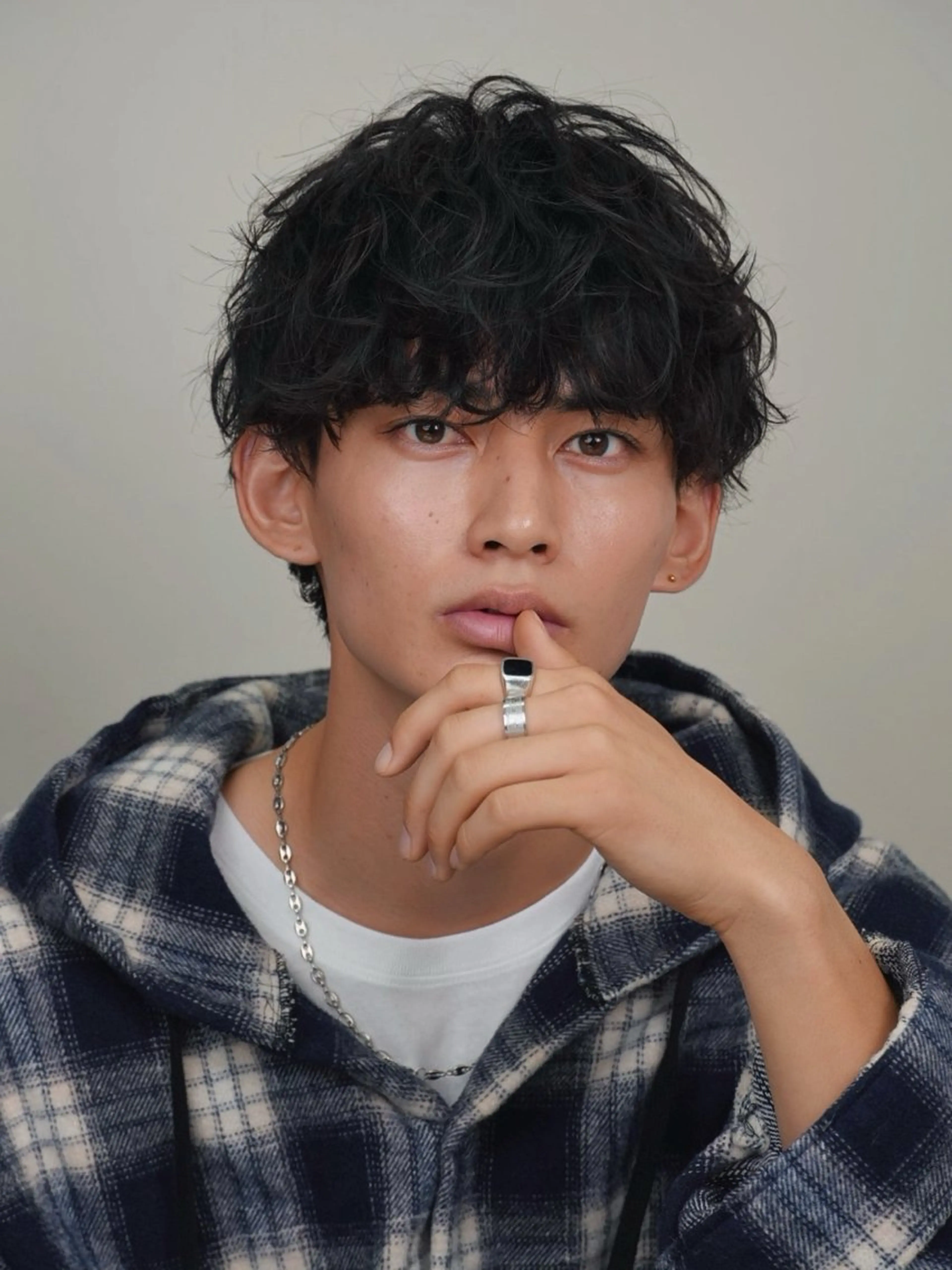 ショート パーマ メンズ メンズヘア fifth前比嘉💥のヘアスタイル