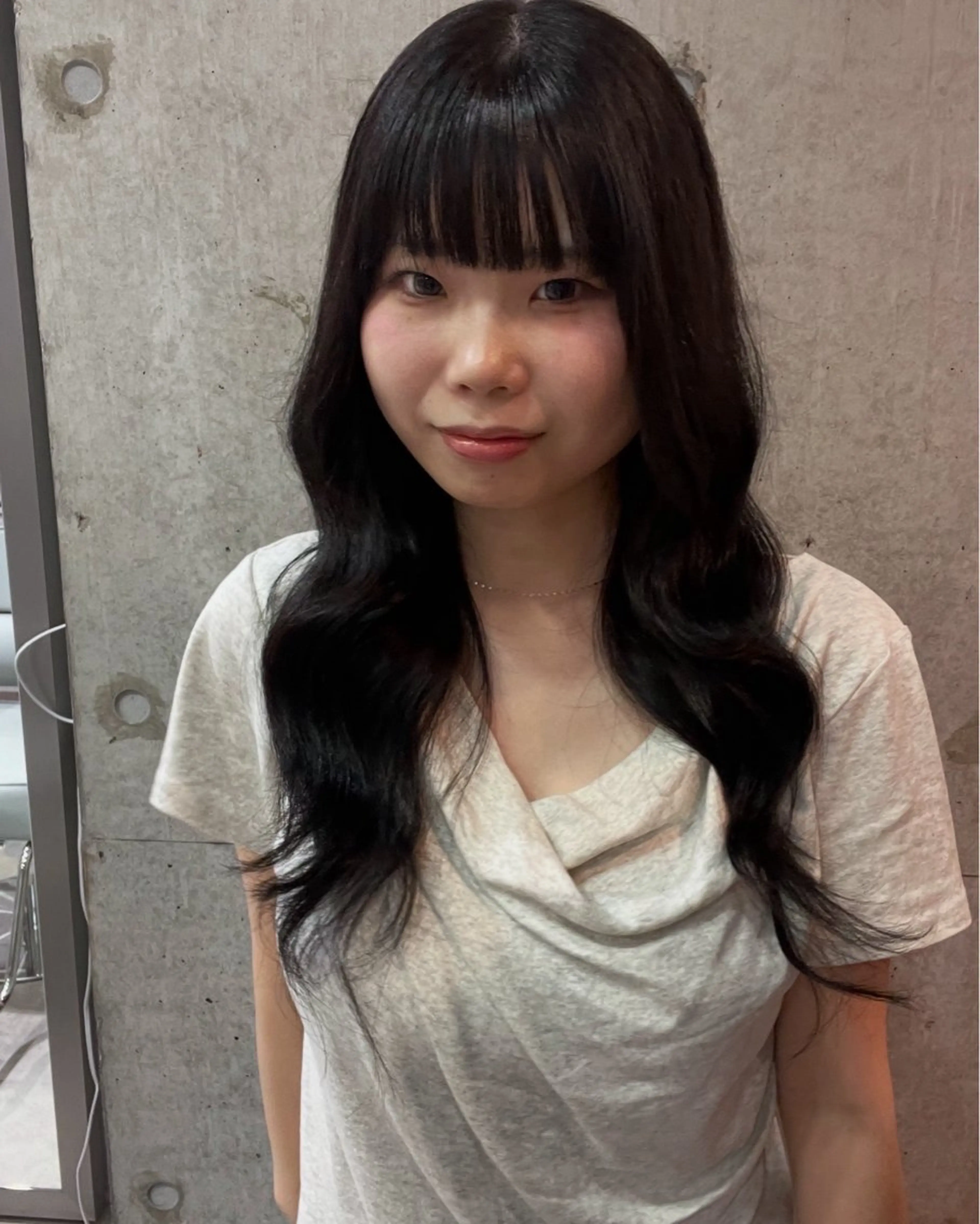 【人気No.1🪐✨】カット+カラー+オージュアトリートメント　5500円の写真