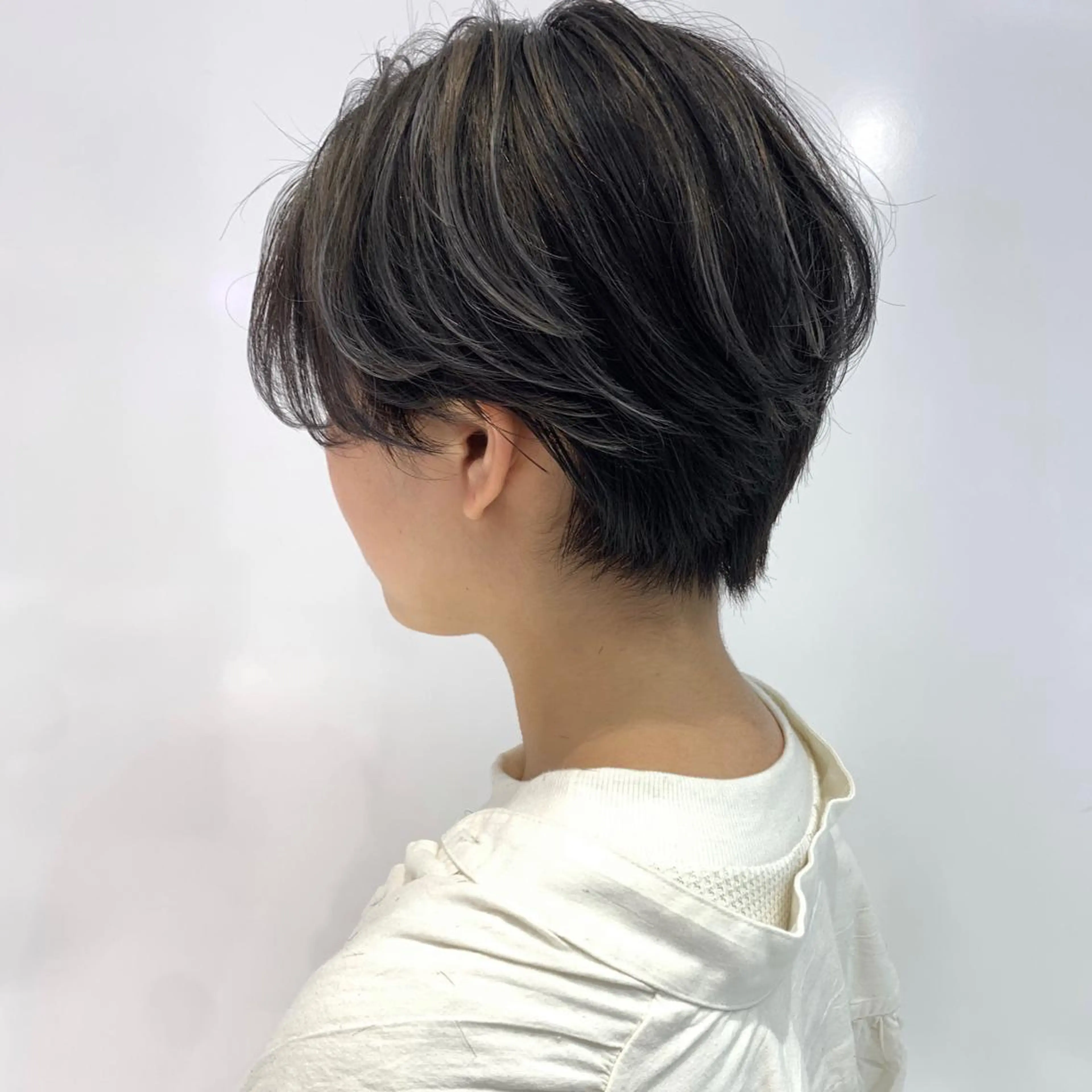 ショート ハンサムショート ハイライト ショートヘア lamie by melt 吉祥寺 【ラミエ バイ メルト】所属・【ミニモ公認】*似合 わせ職人*滝田拳史のヘアスタイル