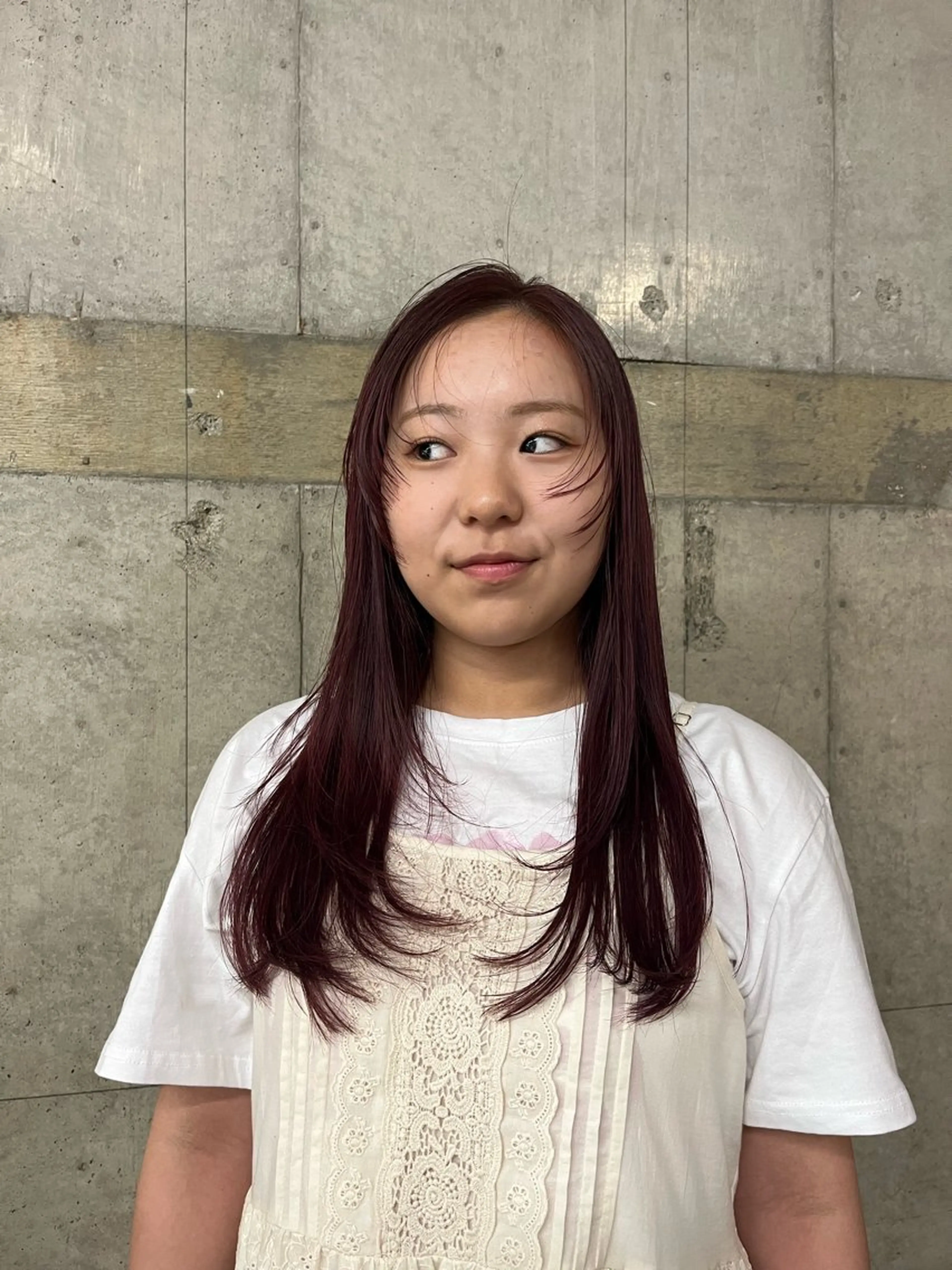 カラー ピンクカラー wewe / rukiaのヘアスタイル