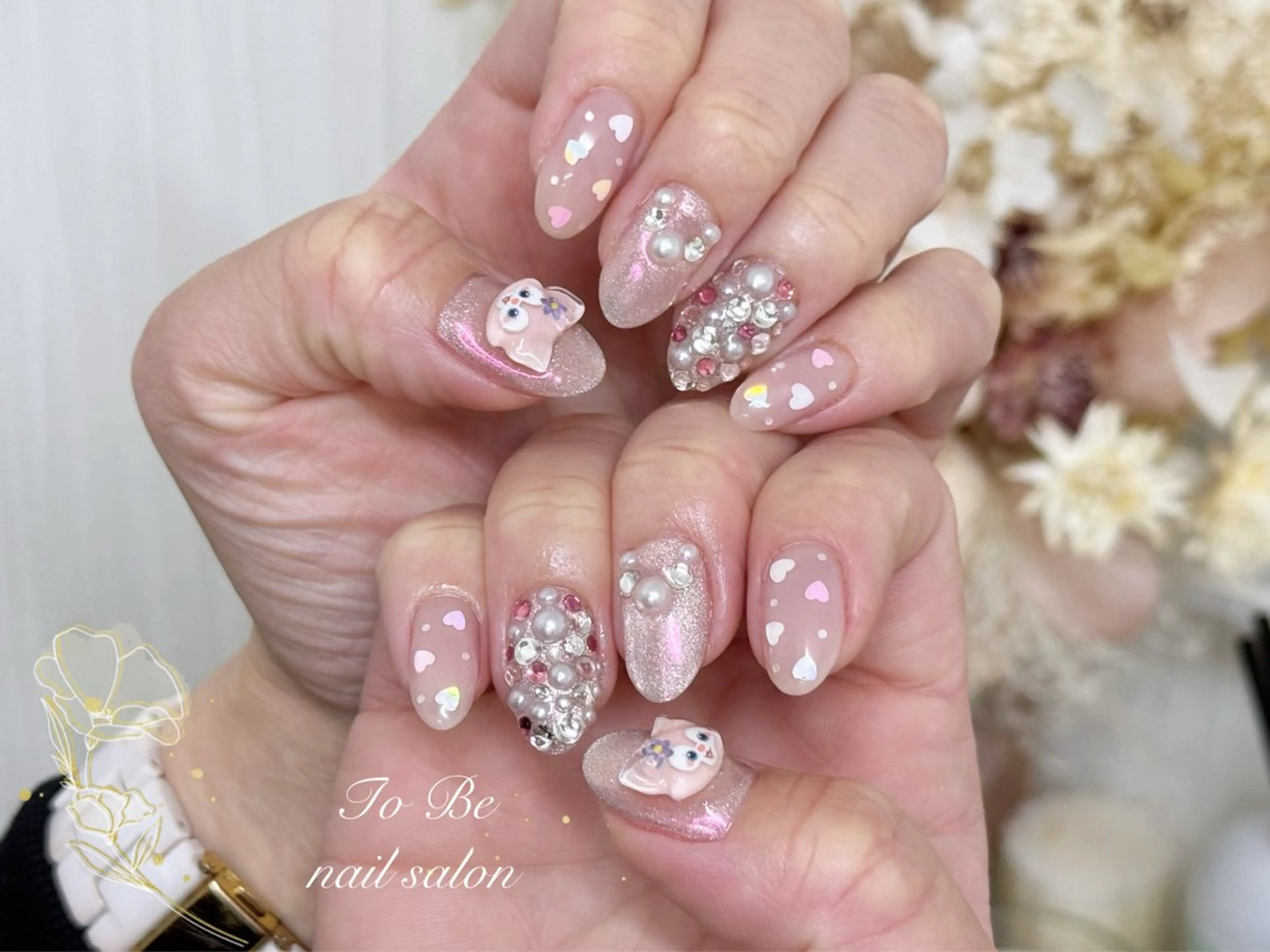 ネイル ハンドネイル Nail Salon To Be珈月のネイルデザイン
