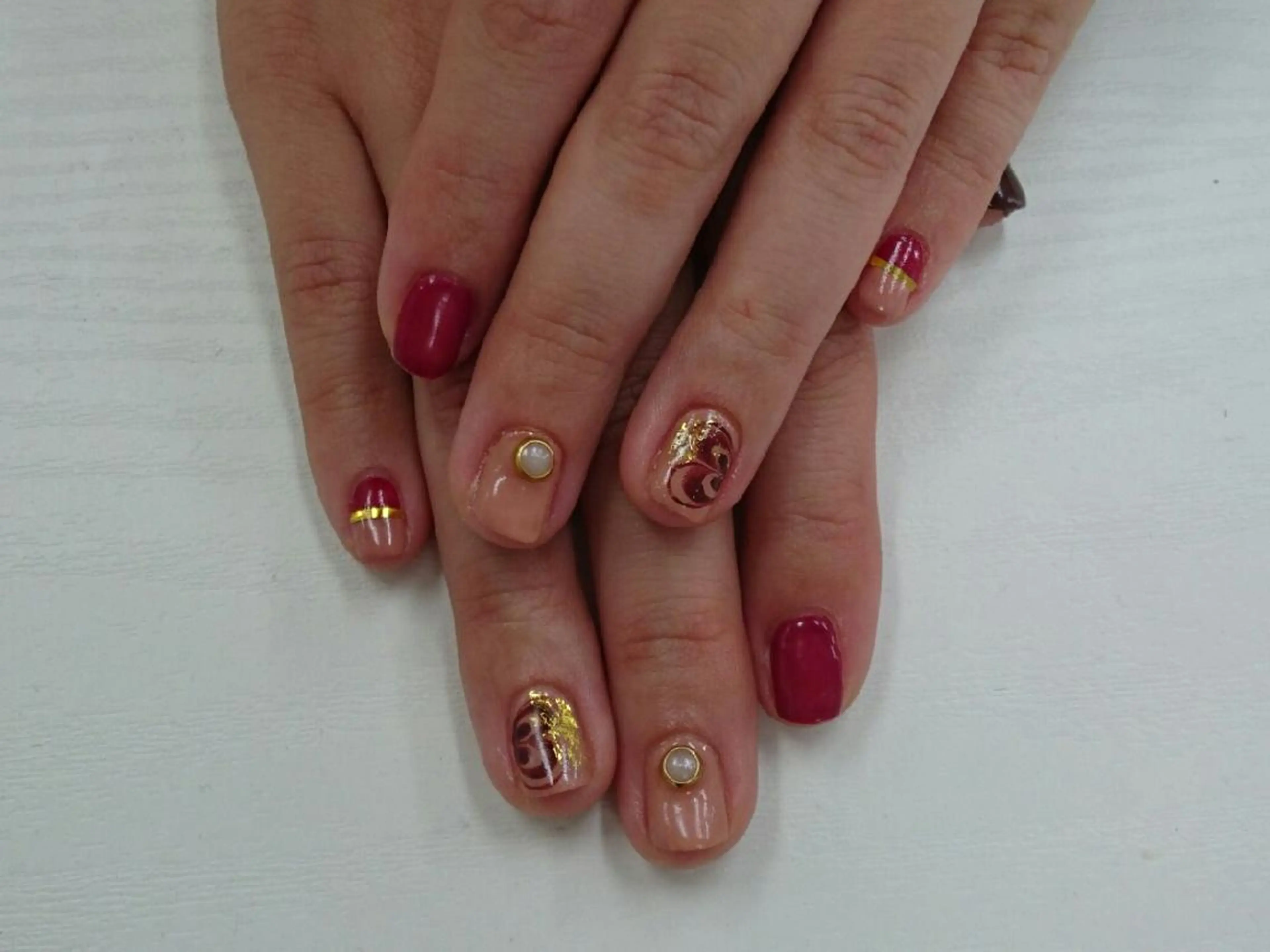 ショート ネイル nail salon Blancのネイルデザイン