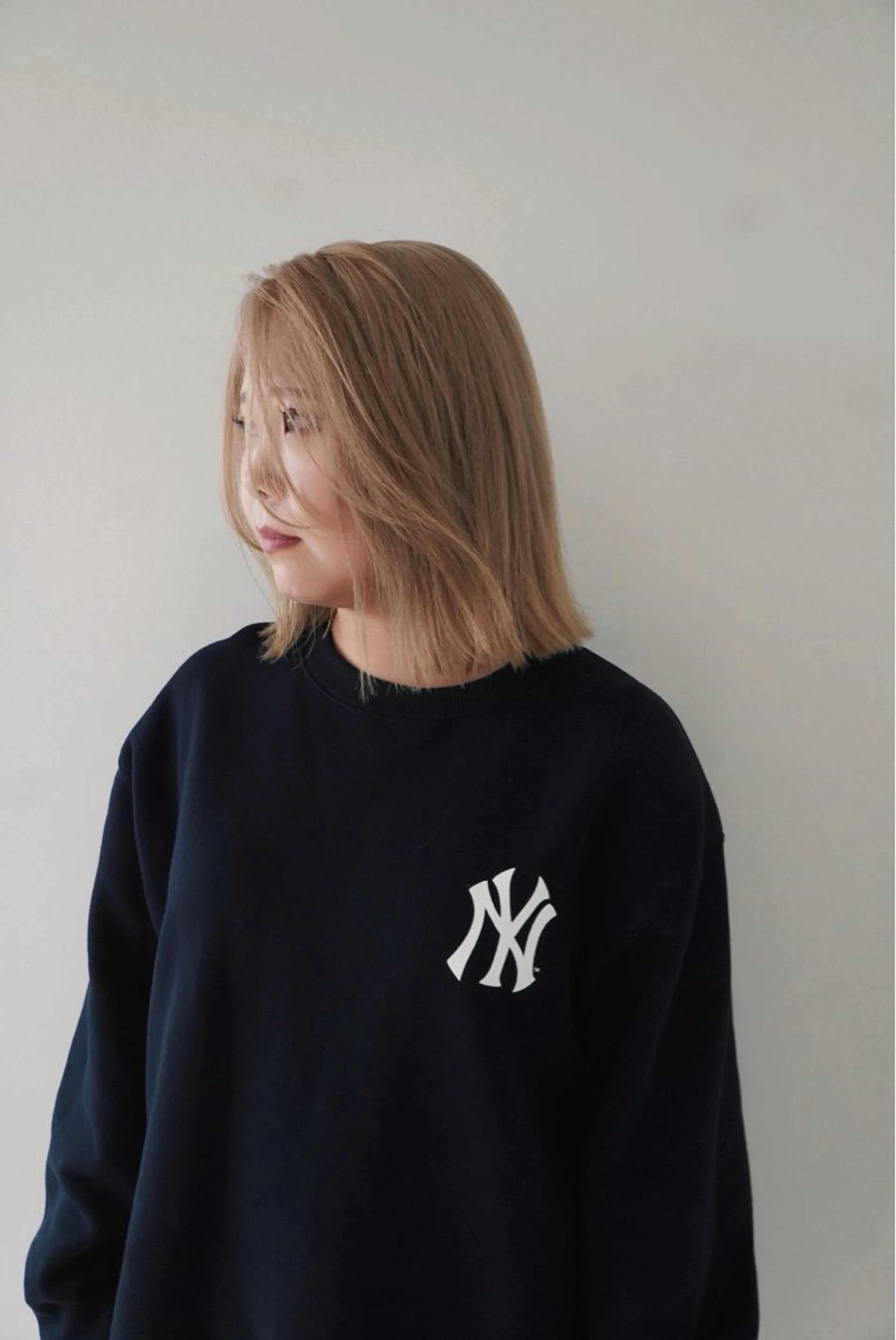 ミディアム ヘアカラー トリートメント 小顔レイヤー×コンパ クトボブ/林隆平のヘアスタイル