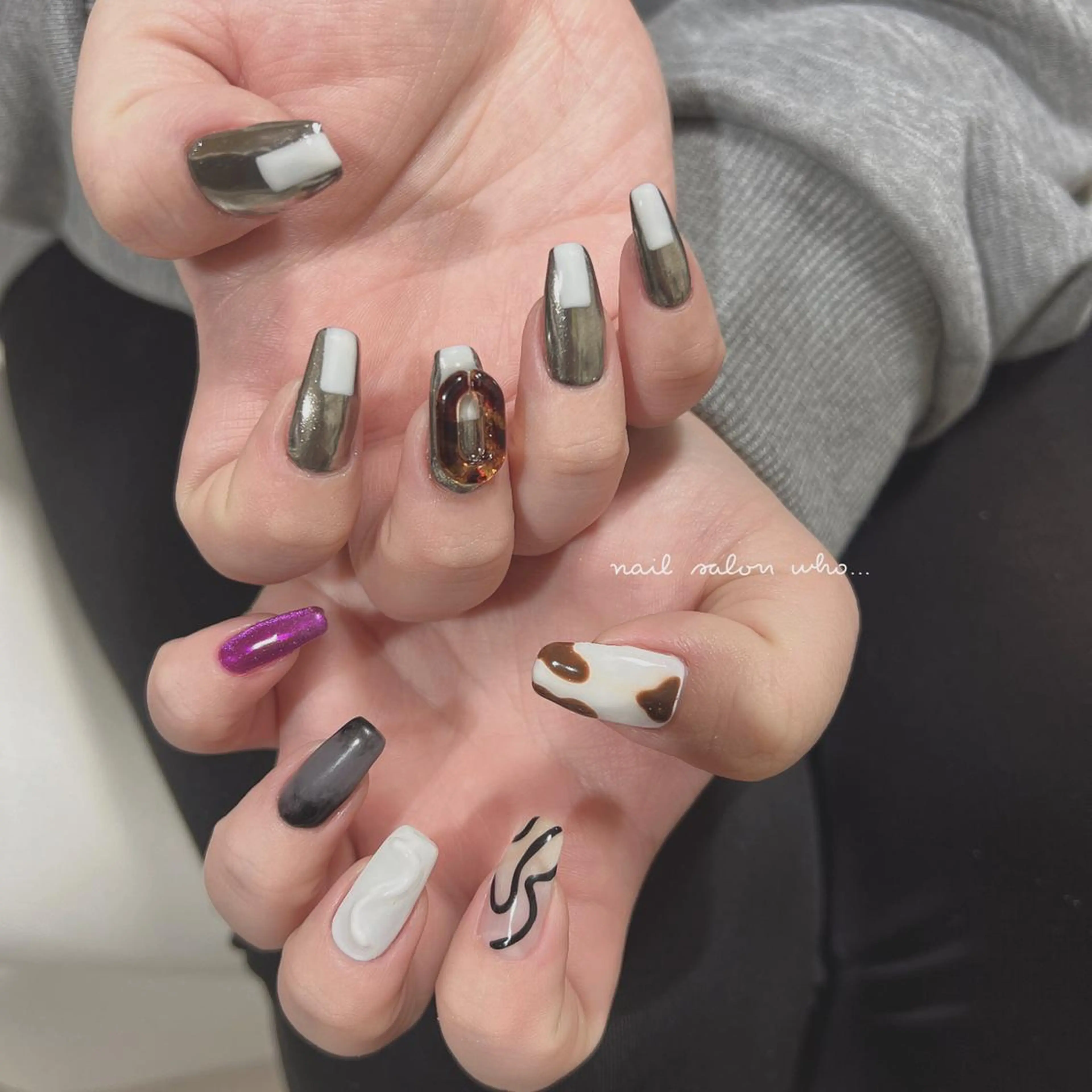 ネイル ハンドネイル NailSalon who...所属・n. fumikoのネイルデザイン