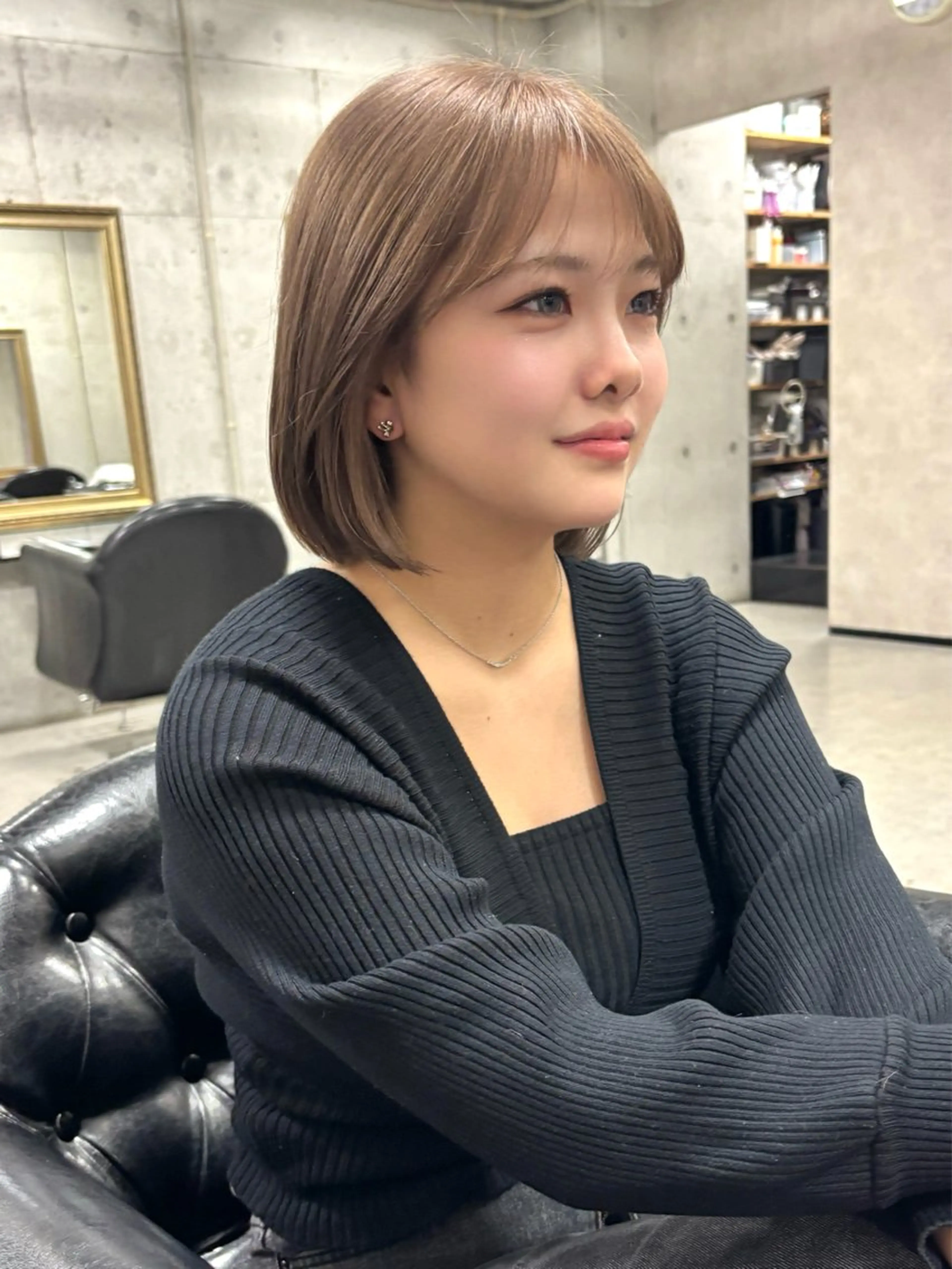 ショート カット ヘアカラー トリートメント 🌼デザインカット✨ アズサ🌼のヘアスタイル