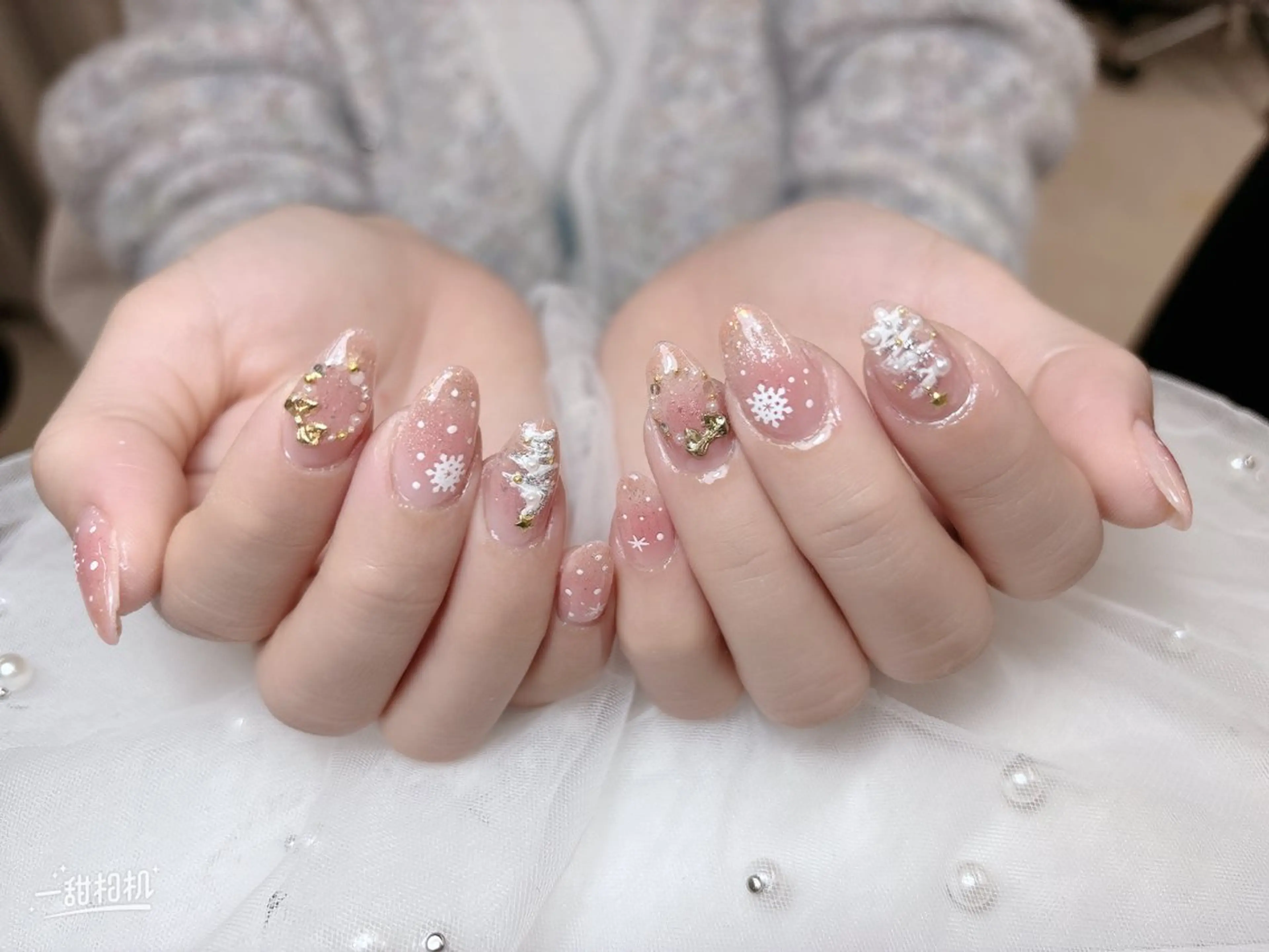 ネイル 冬ネイル クリスマス Hana Hanaのネイルデザイン
