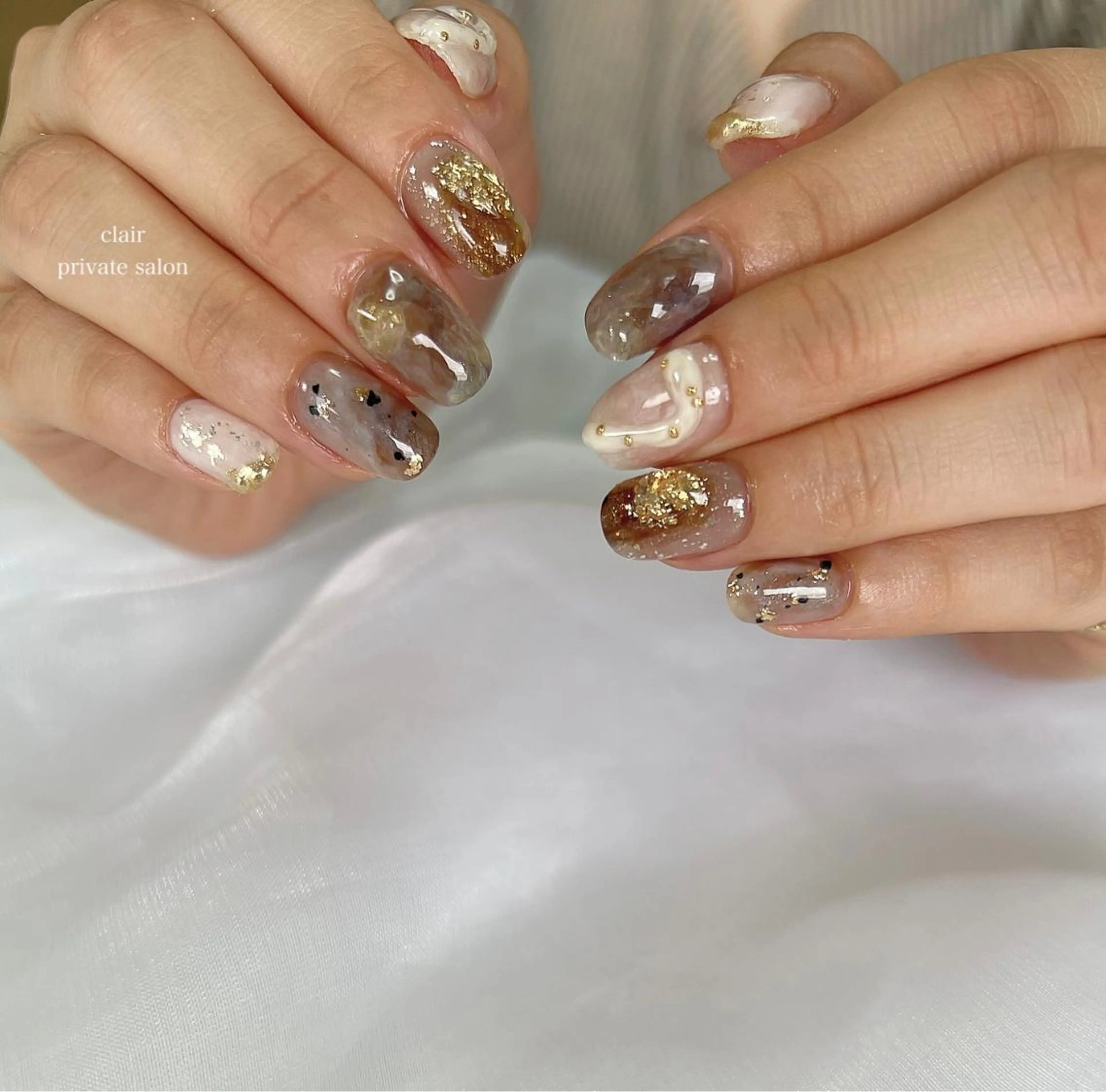 ネイル ハンドネイル ハンドケア nail salon una.のネイルデザイン