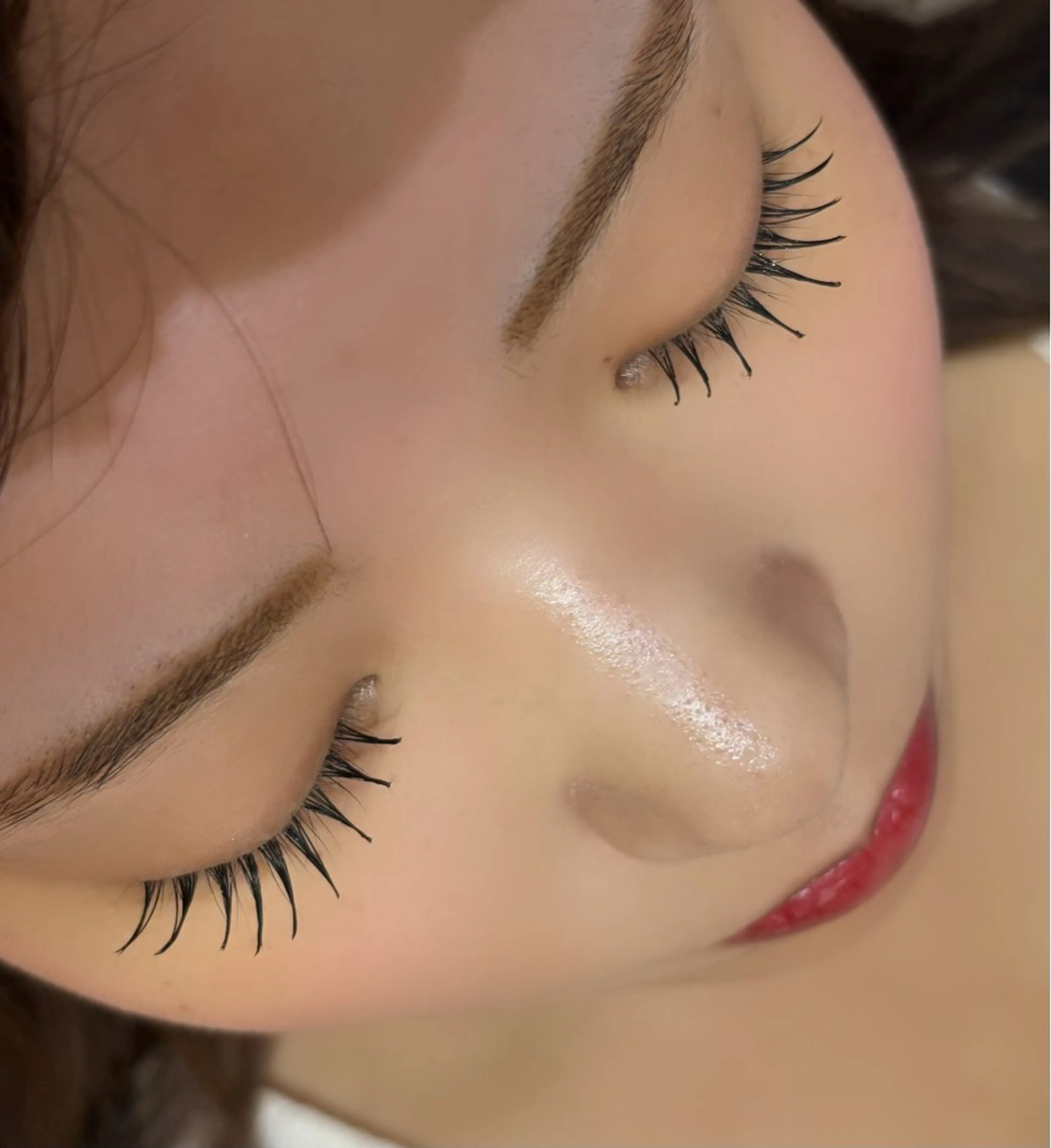 【存在感UP】大人可愛い目元に✨フラットラッシュ140本の写真