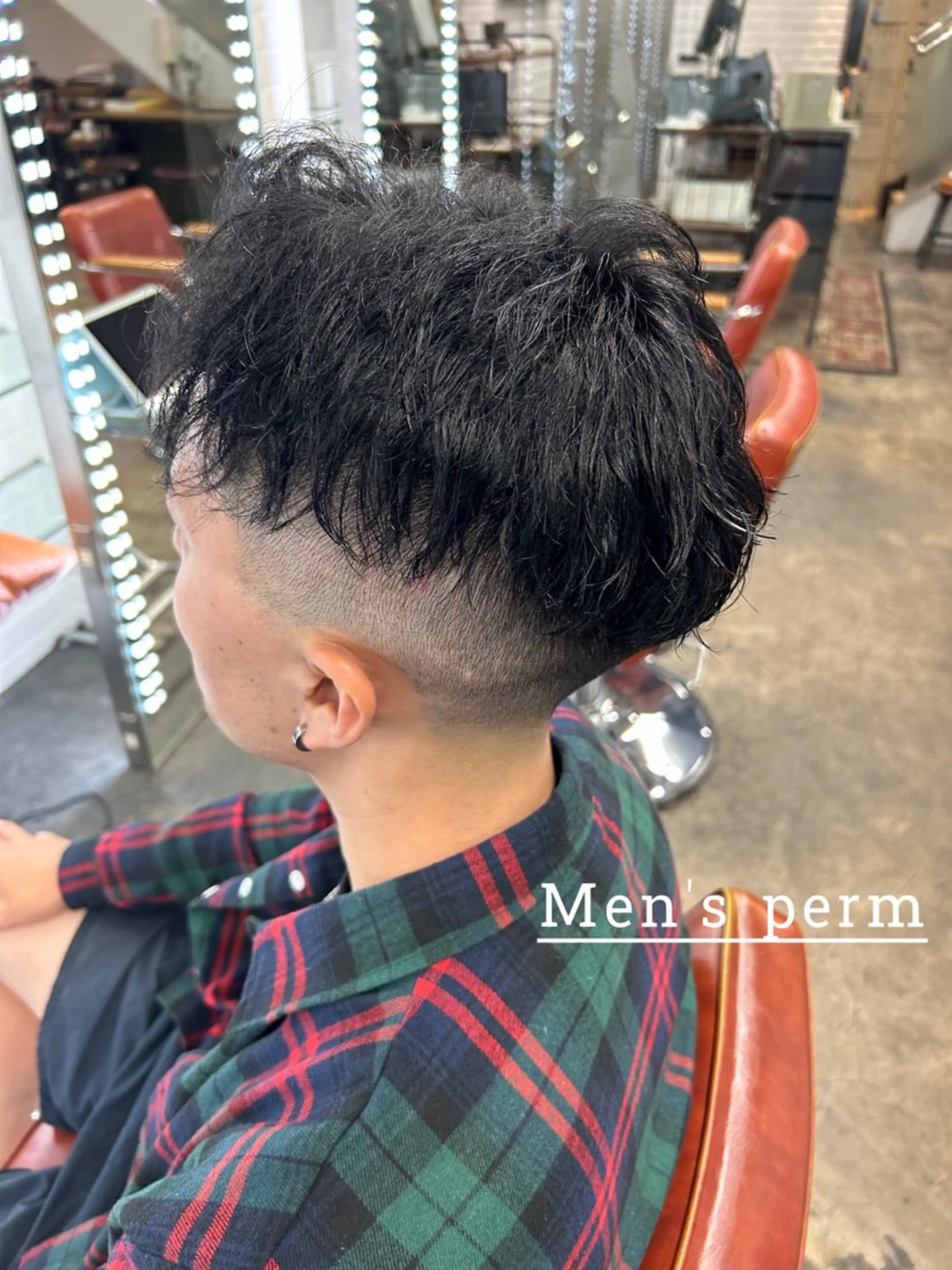 パーマ メンズ メンズパーマ ニュアンスパーマ 近藤 ちかのヘアスタイル