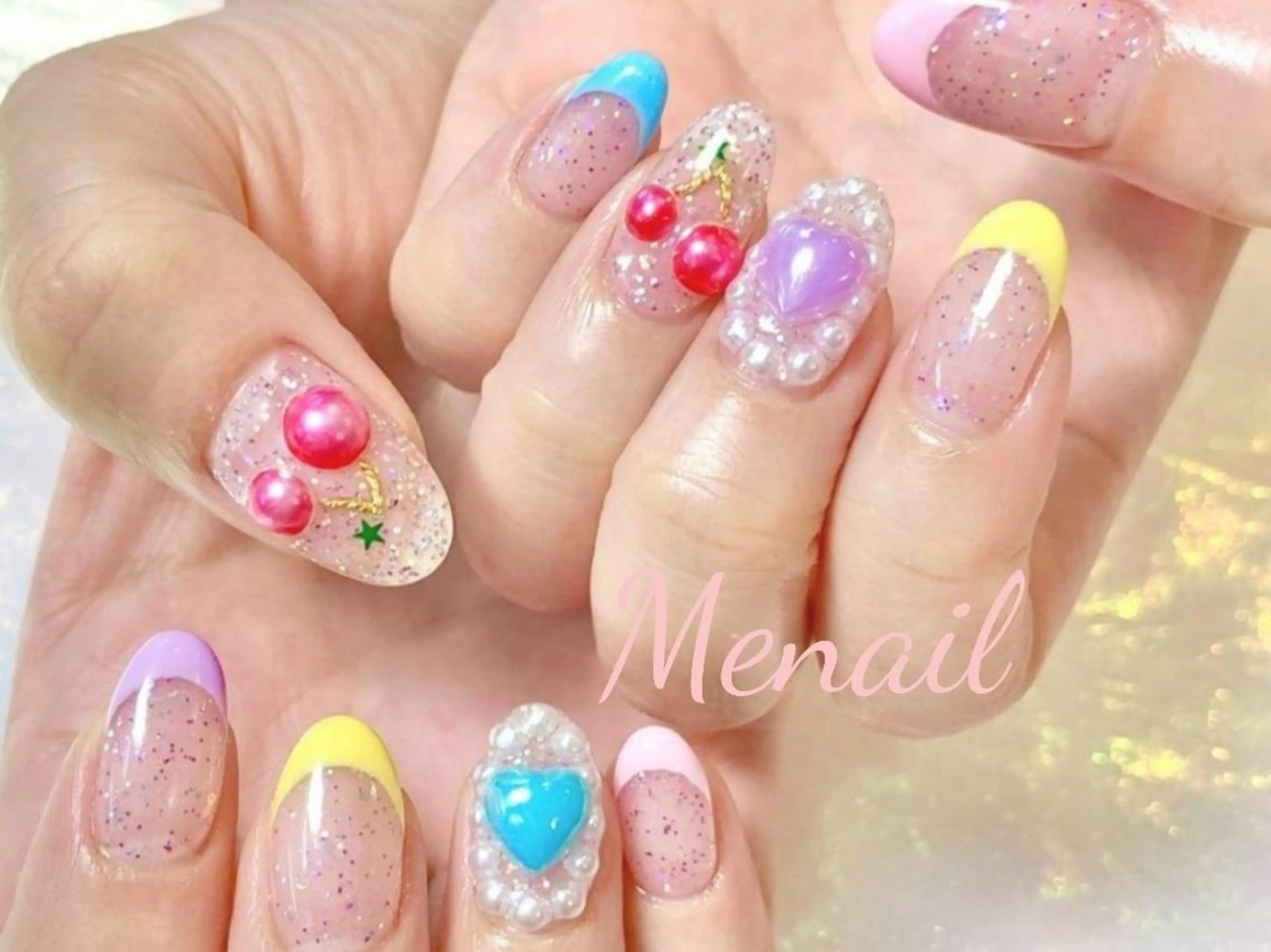 ネイル フットネイル 🤍POP可愛い🧸 Menailのネイルデザイン