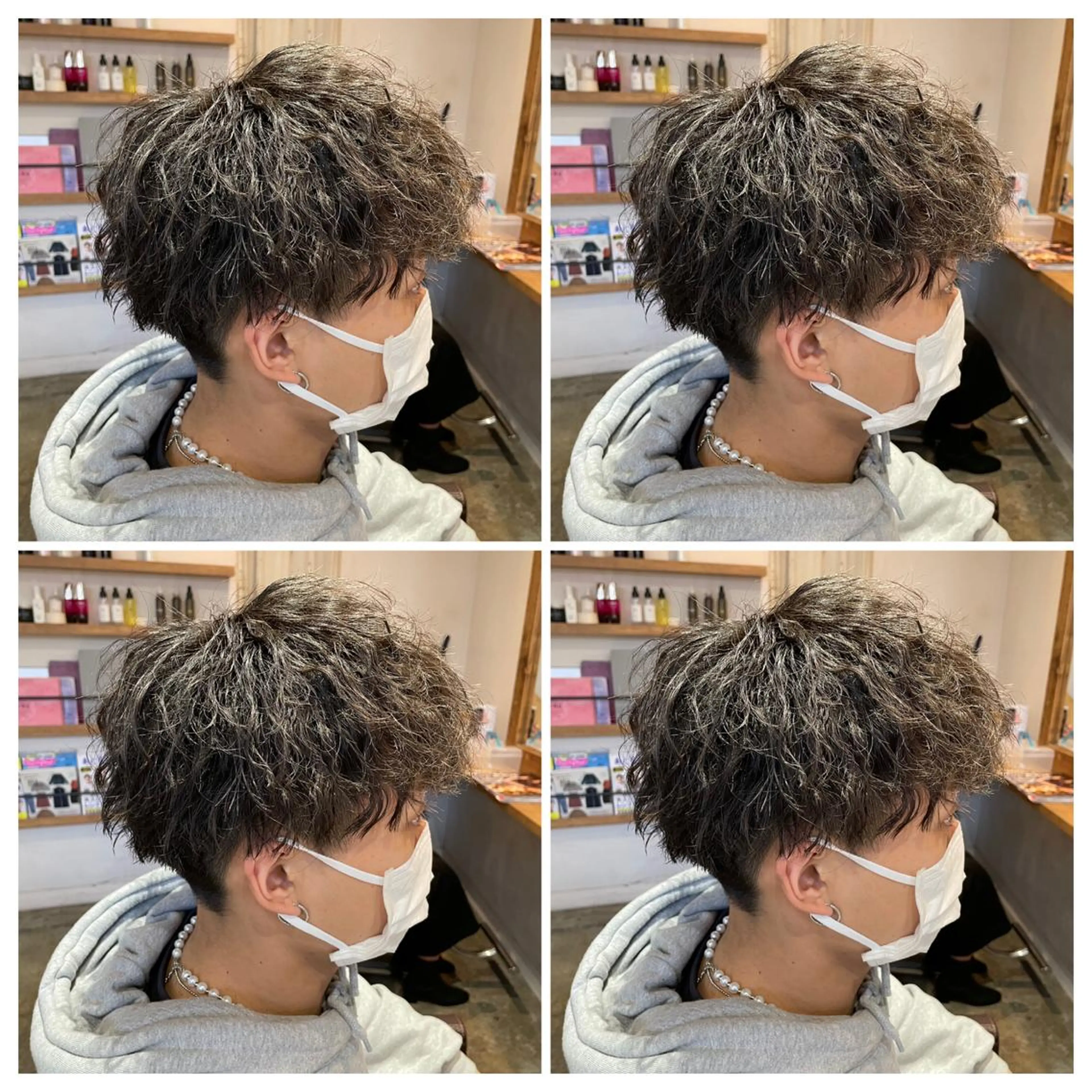 パーマ メンズ カット パーマ トリートメント 💎髪質改善/艶髪 荻原💎のヘアスタイル