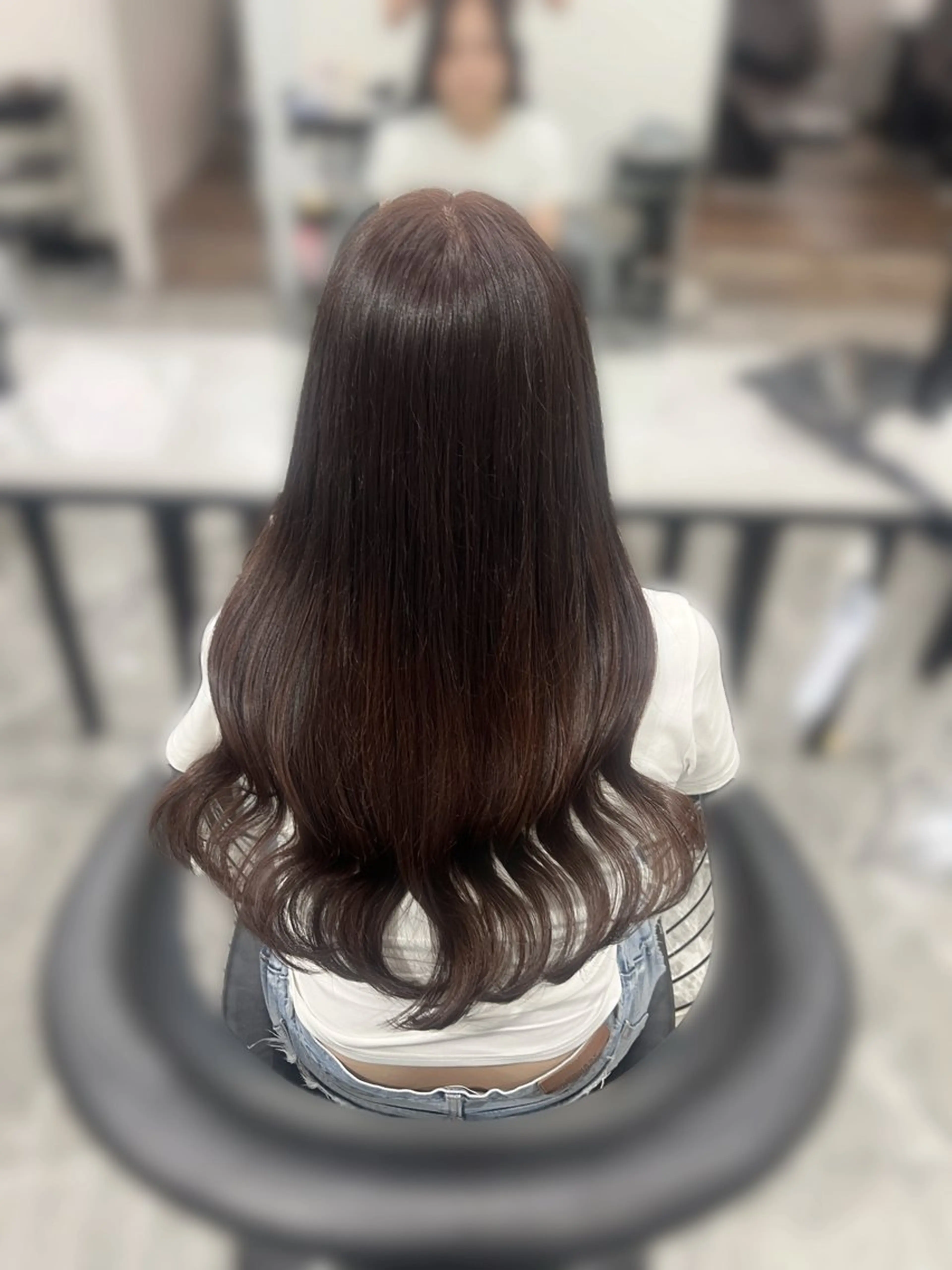 ロング カラー カット ヘアカラー トリートメント ♡ 𝐘𝐮𝐤𝐚♡のヘアスタイル