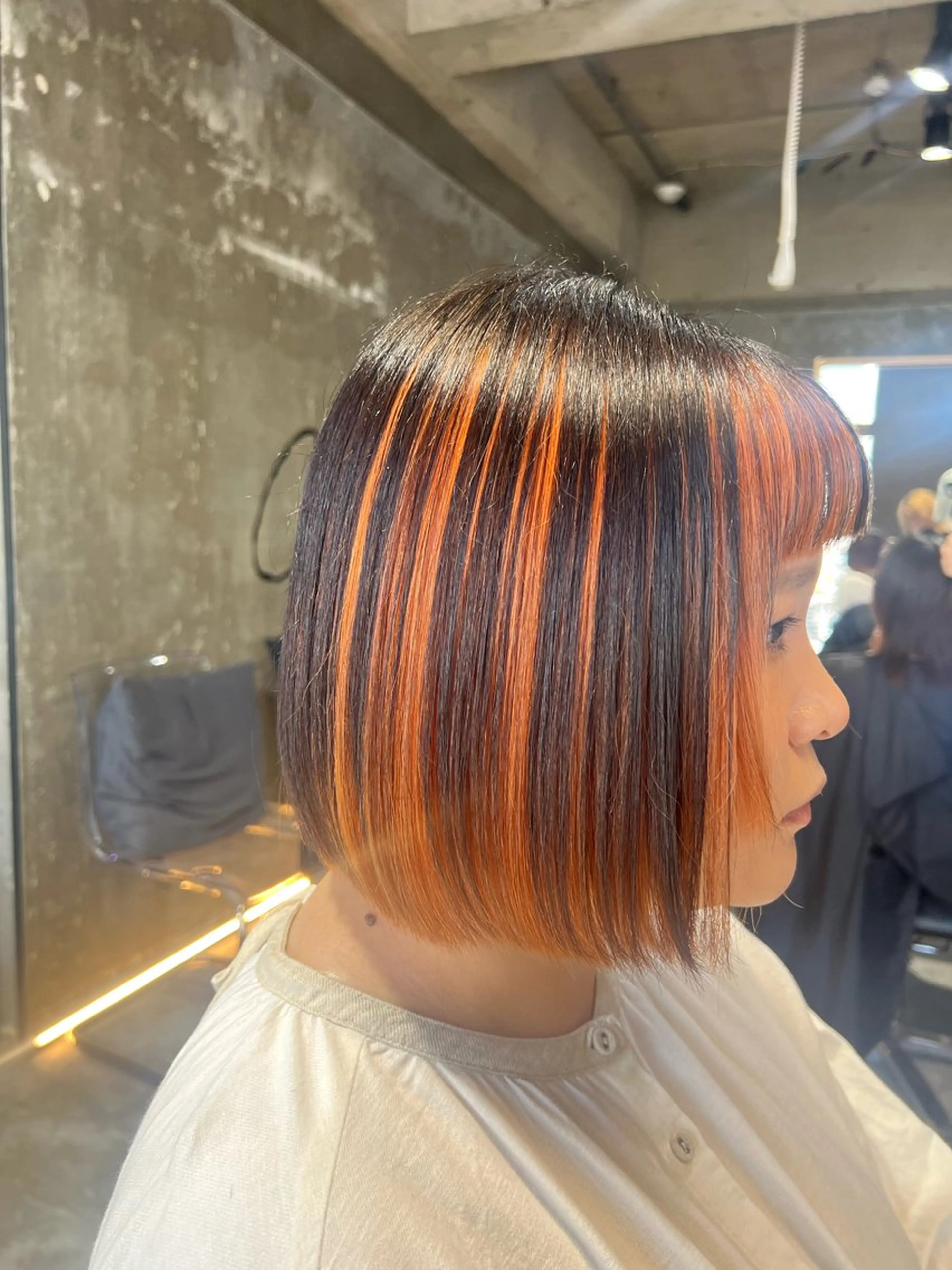 カラー 久永 菫のヘアスタイル