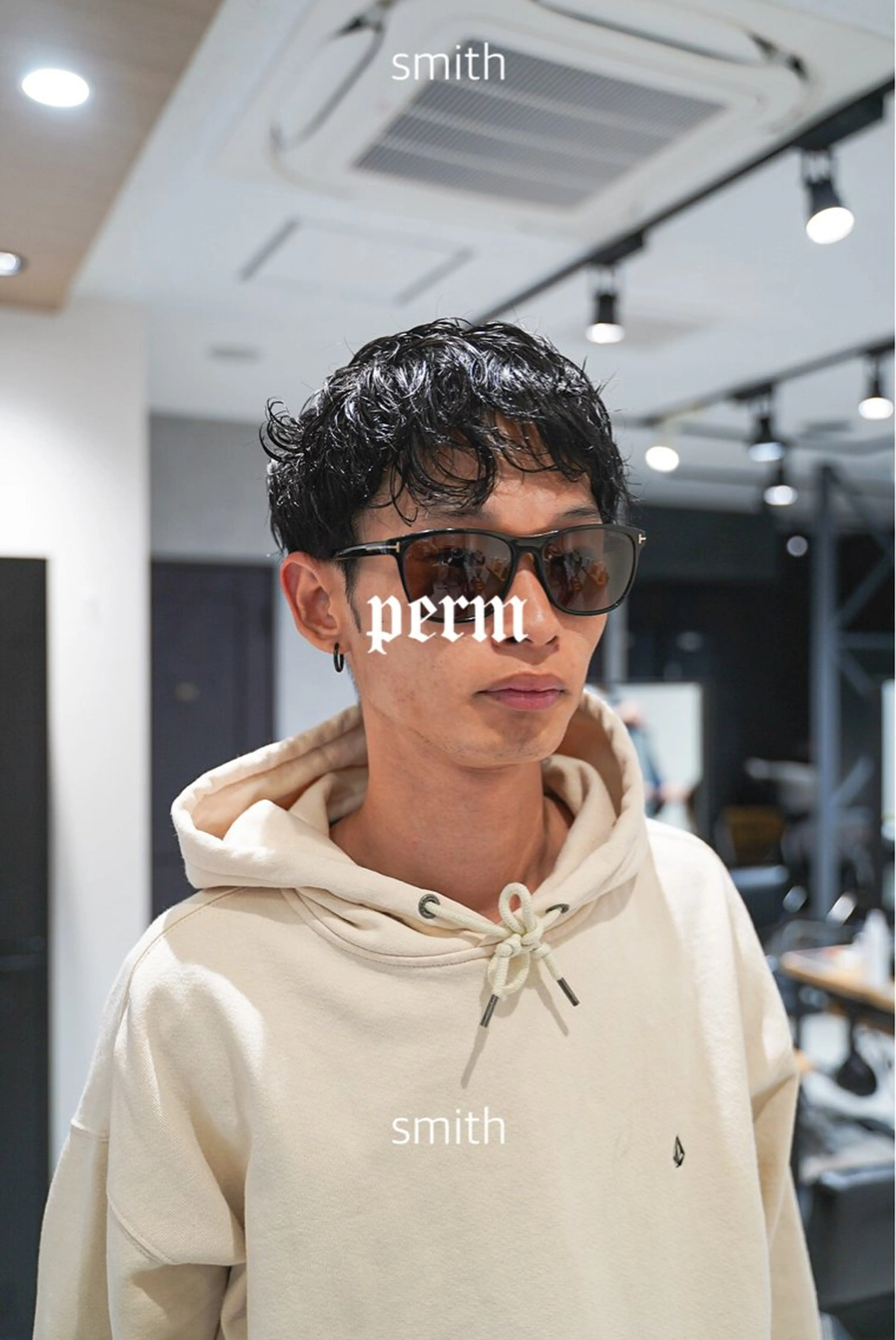パーマ メンズ メンズパーマ メンズショート カット パーマ トリートメント メンズパーマ特化 Gakutoのヘアスタイル