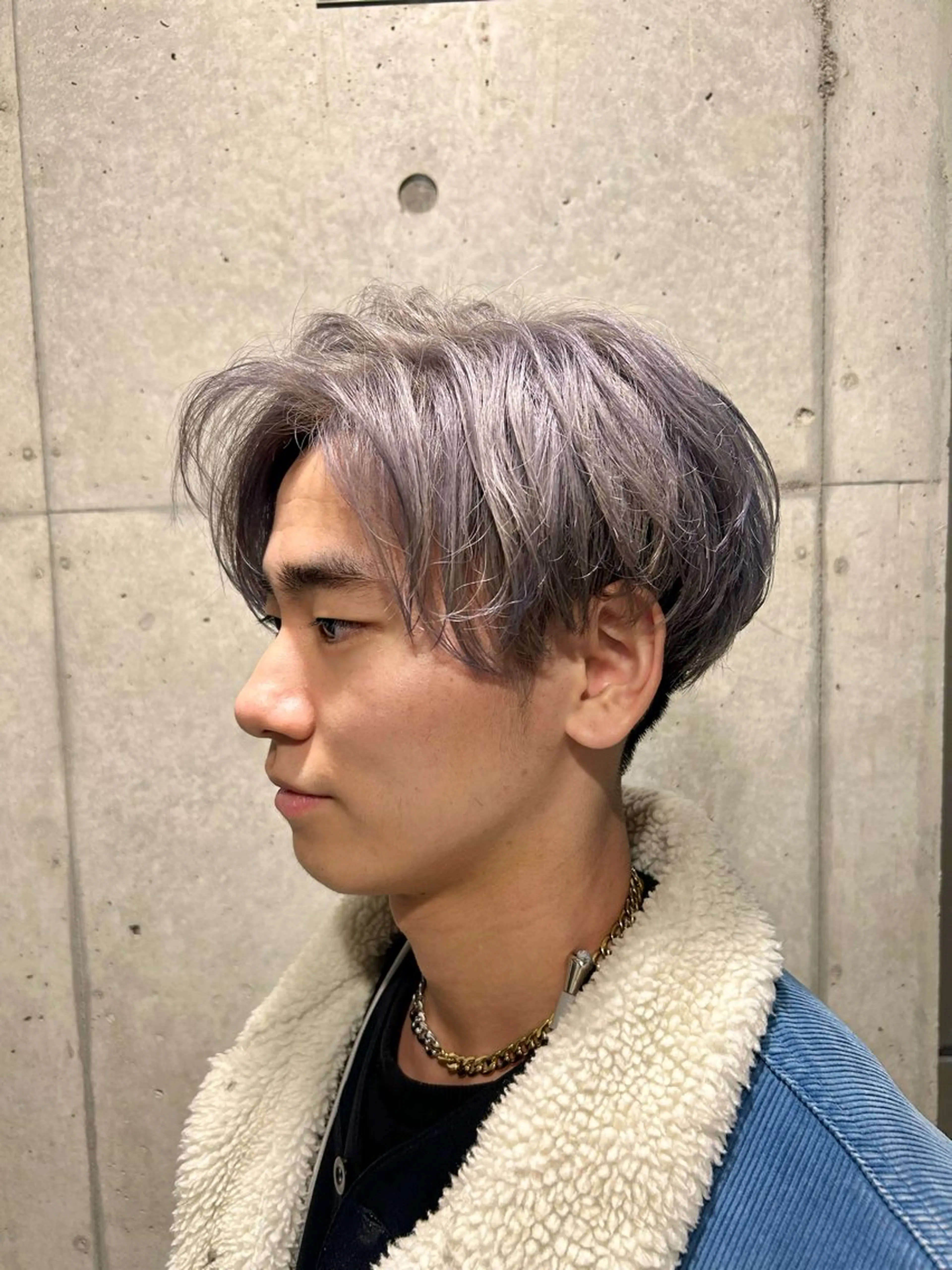 【⛄️メンズ限定⛄️】CUT+Wカラー+スチームTreatment(カット+ブリーチ+カラー+トリートメント)の写真