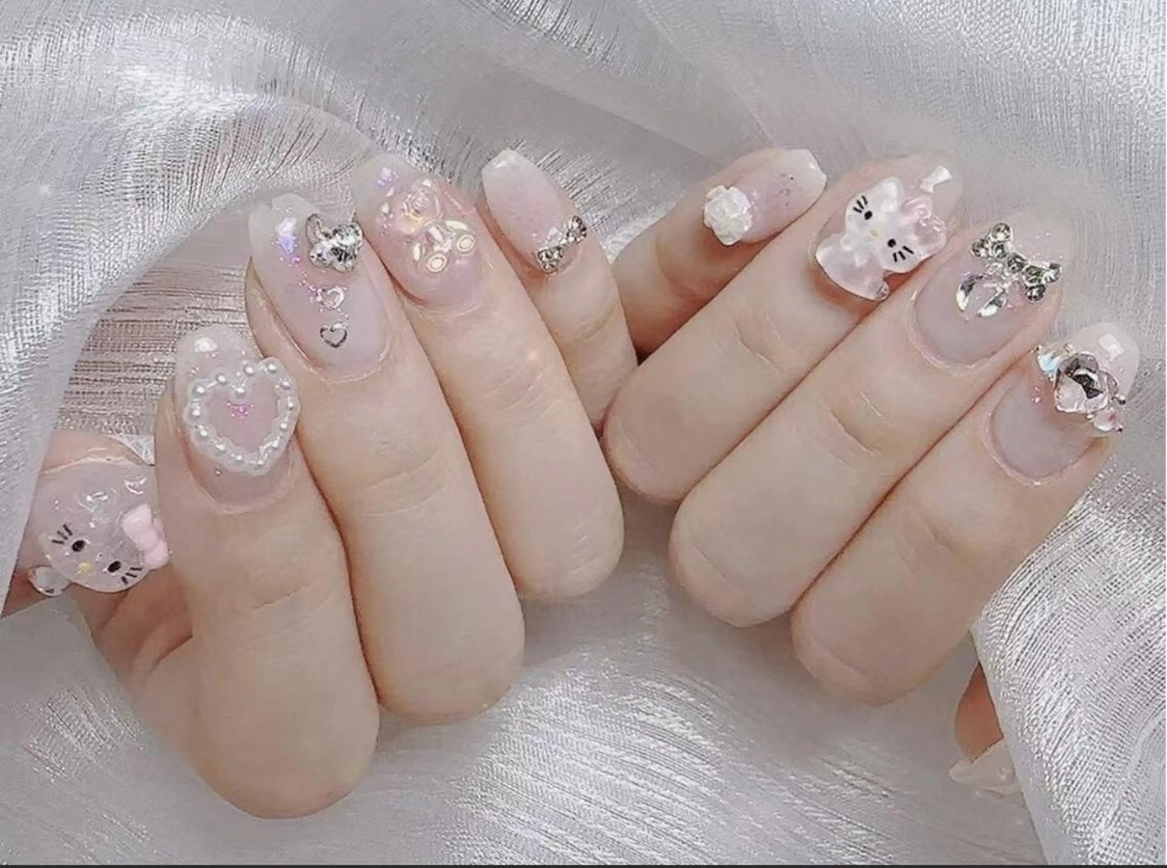 ネイル 🎀彩羽チップ 長さだし専門🎀のネイルデザイン