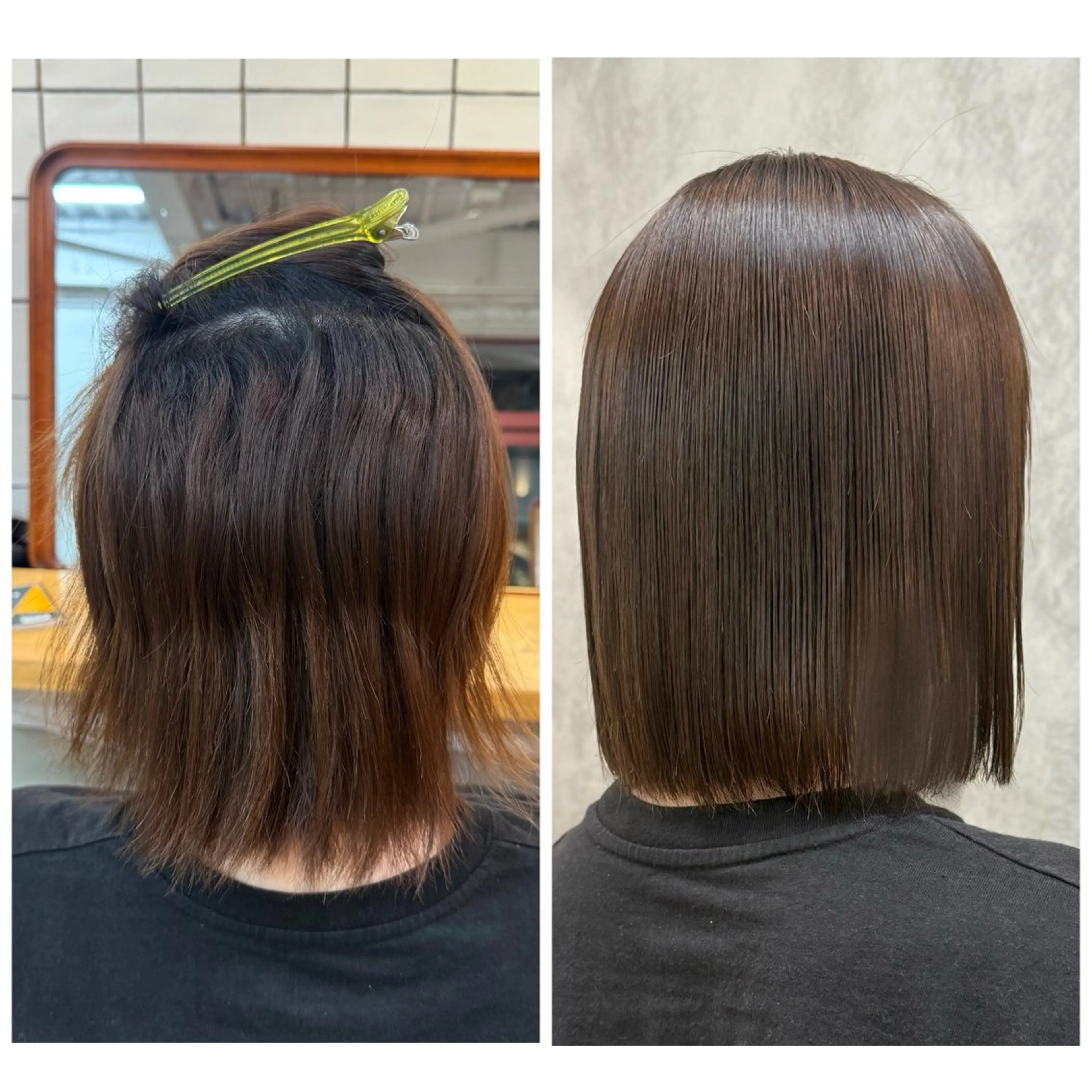 縮毛矯正 星野 千智のヘアスタイル