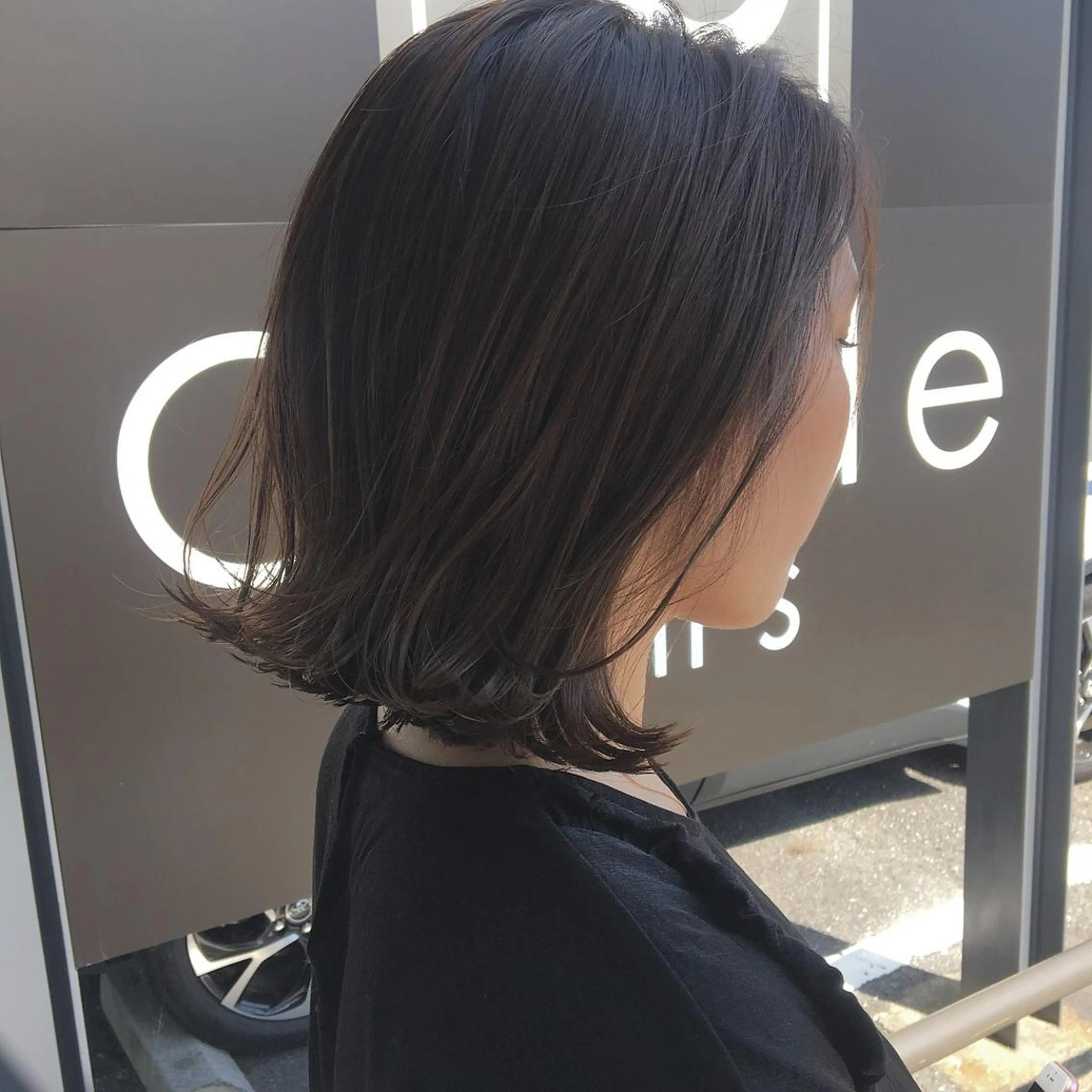 ショート カラー ヘアアレンジ ボブ 外ハネヘア カット ヘアカラー トリートメント 前田 善夫のヘアスタイル
