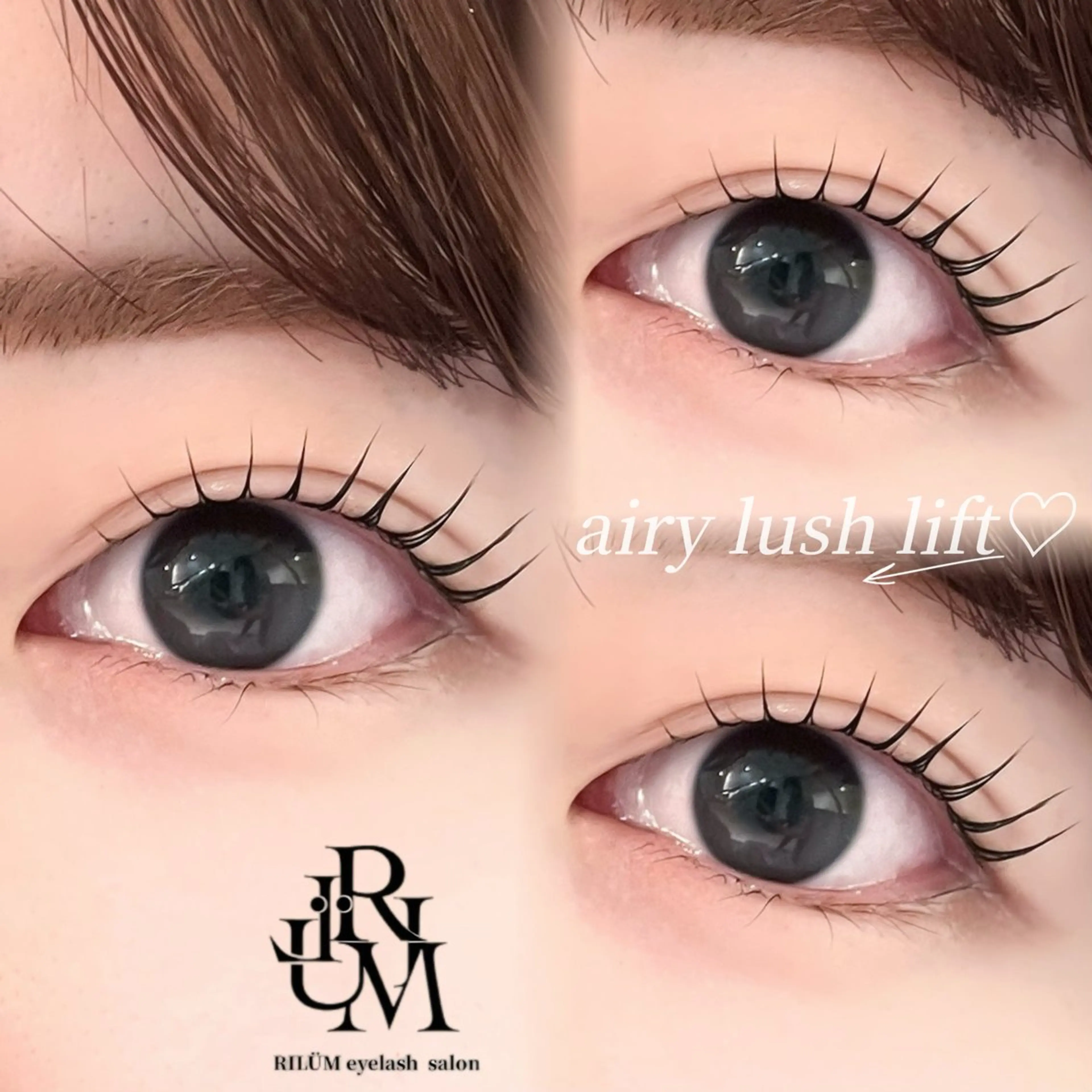 マツエク・マツパ パリジェンヌラッシュリフト まつげパーマ 一重×まつ毛パーマ RILÜM/マツパ /eyelashのマツエク・マツパデザイン